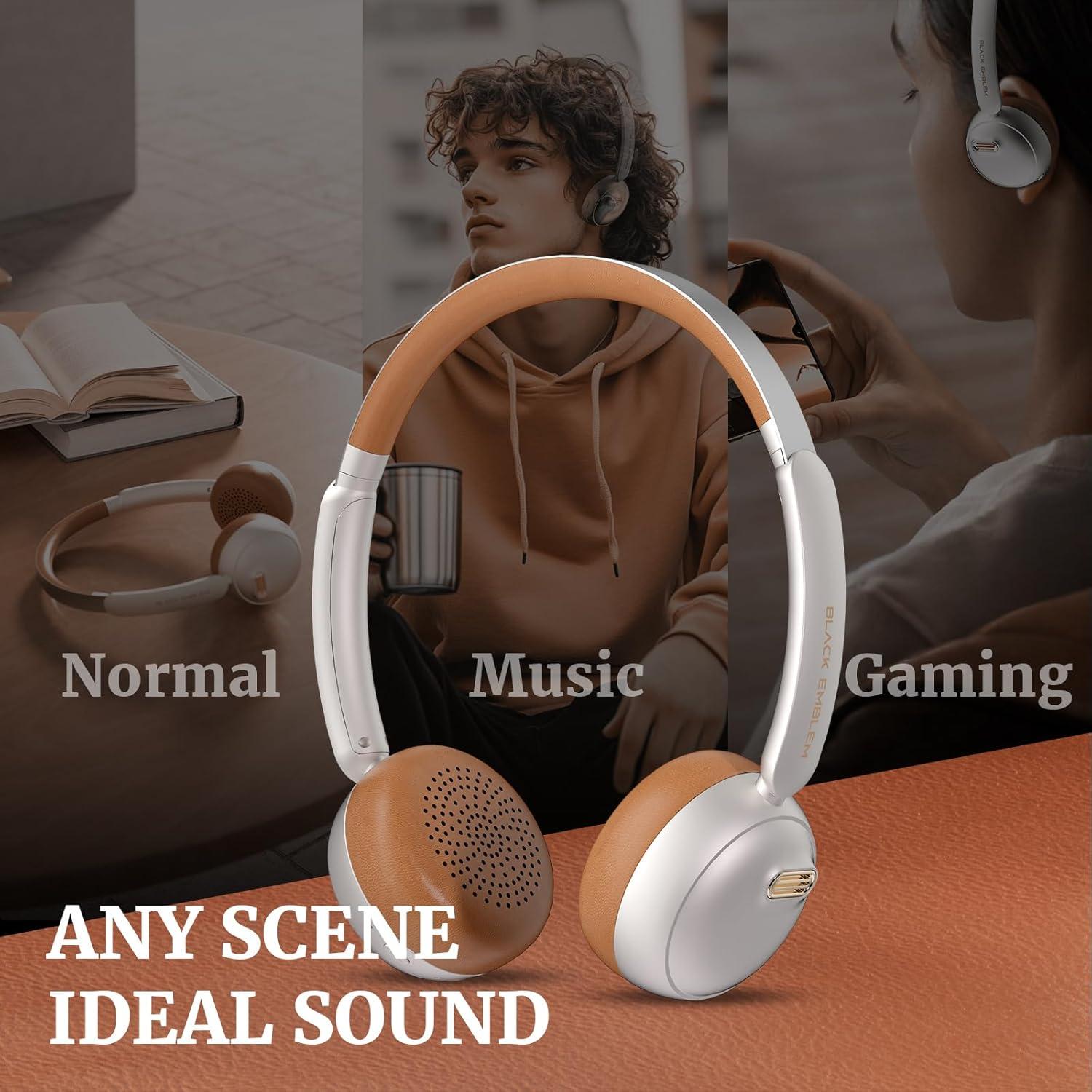 Auriculares Inalámbricos Bluetooth Emblema X3, ANC, 55H, Hi-Fi