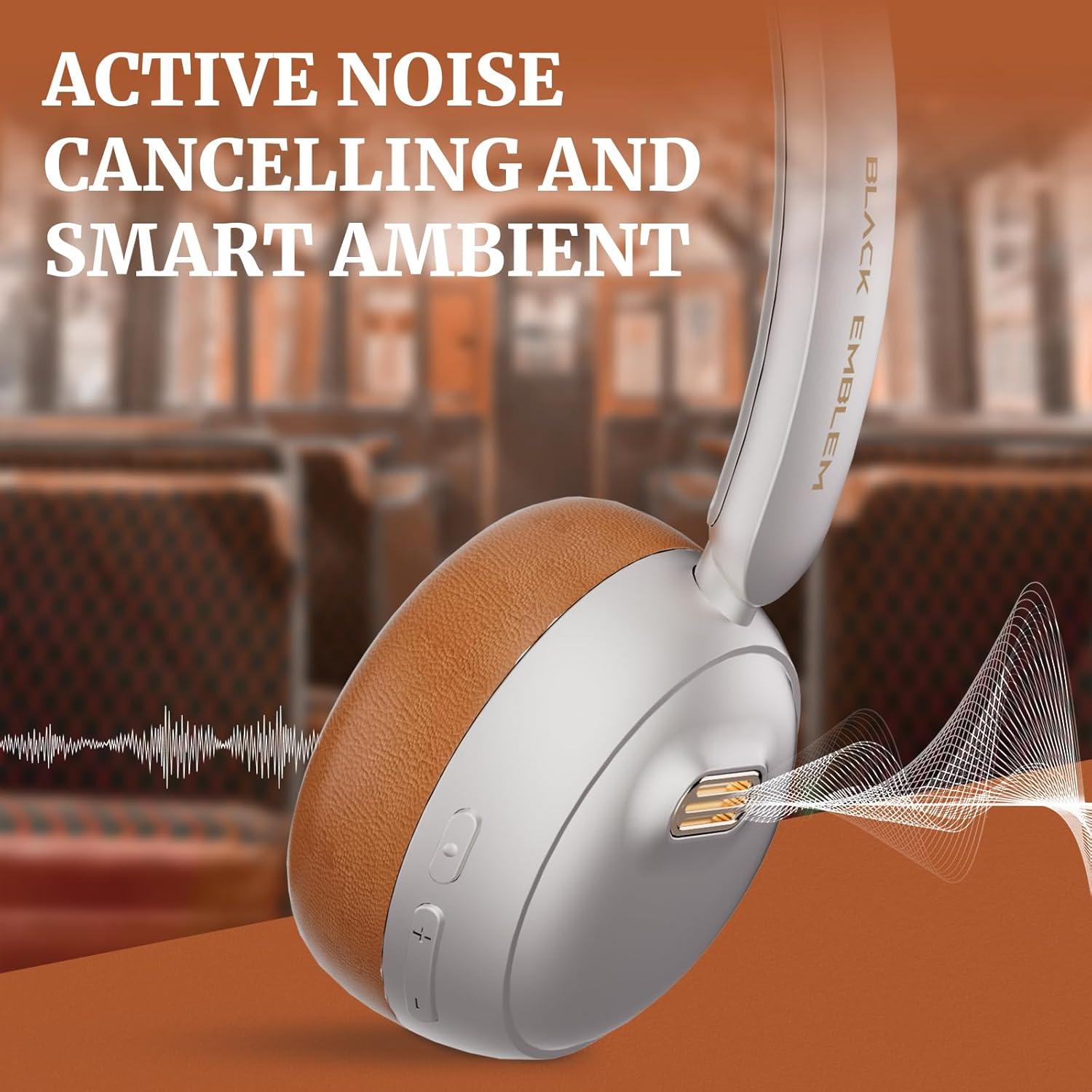 Auriculares Inalámbricos Bluetooth Emblema X3, ANC, 55H, Hi-Fi