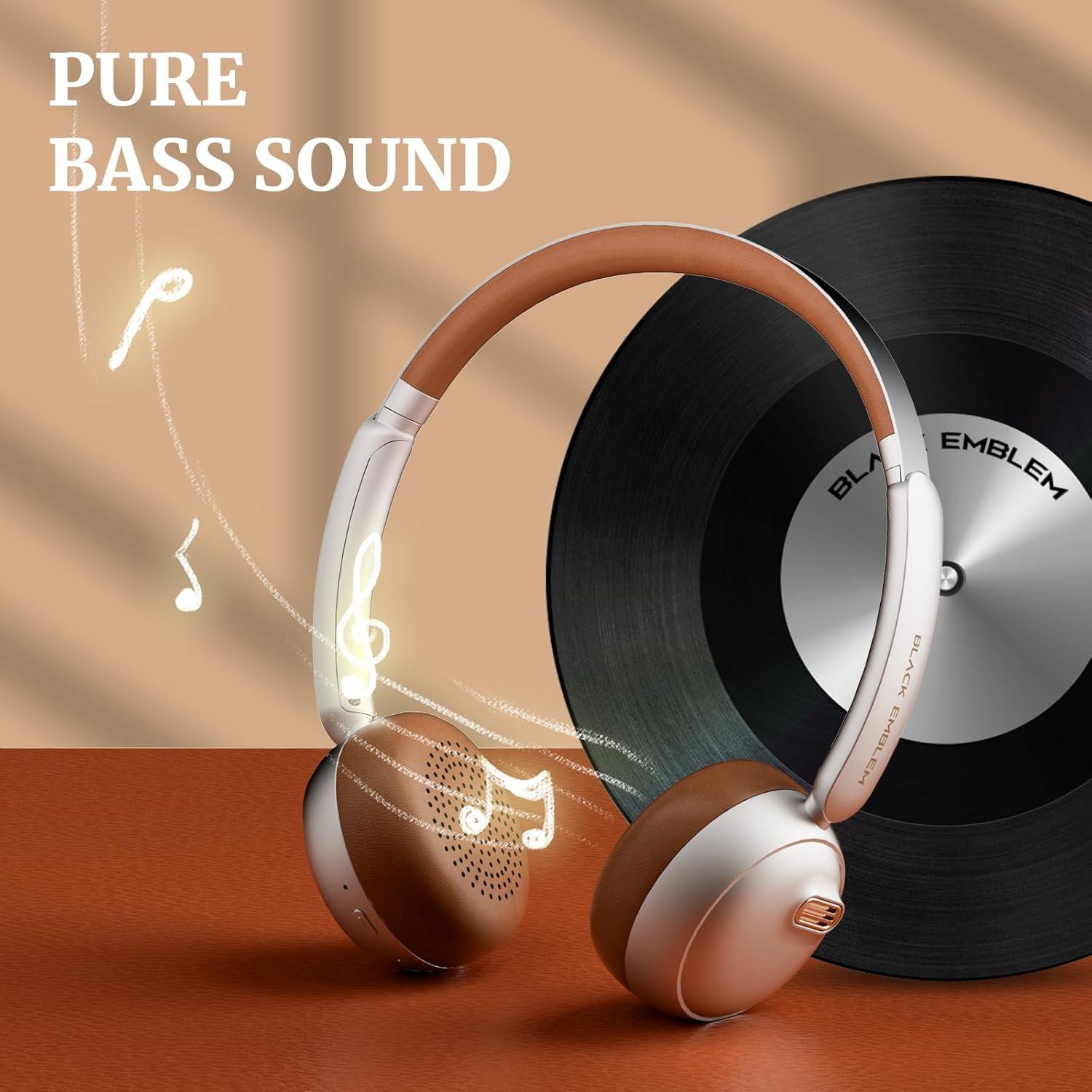 Auriculares Inalámbricos Bluetooth Emblema X3, ANC, 55H, Hi-Fi