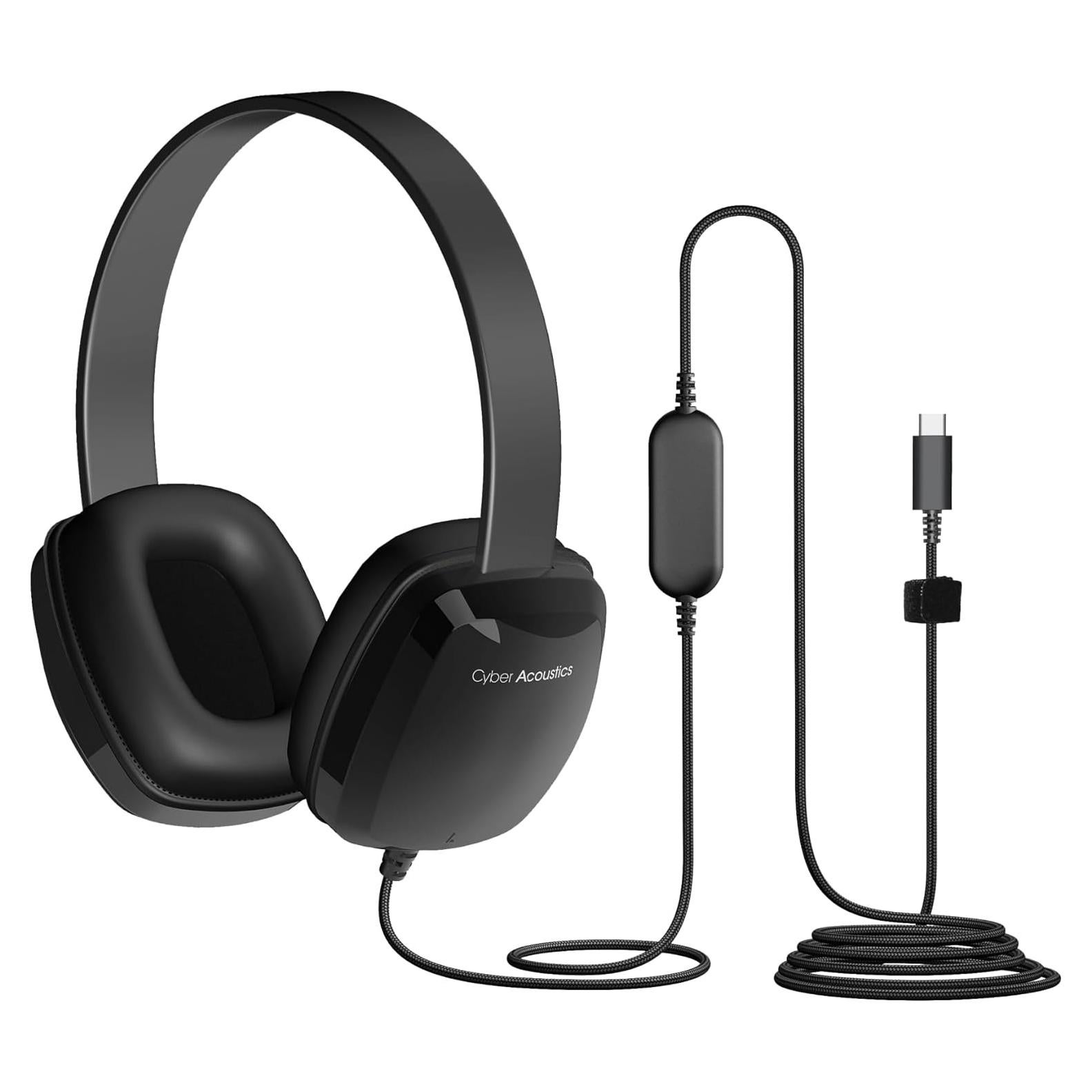 Auriculares USB-A Cyber Acoustics ACM-6005C para Estudiantes