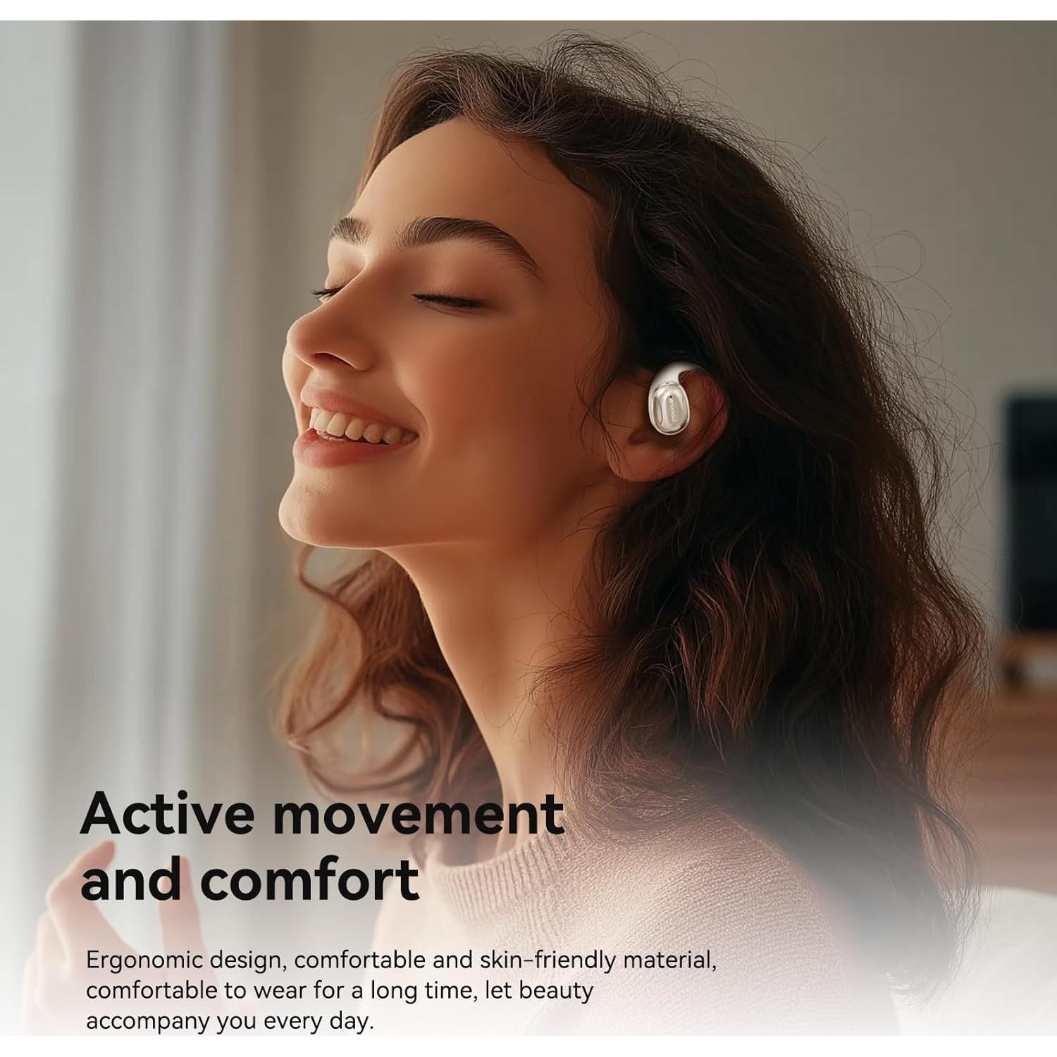 Auriculares SANSUI W93 Inalámbricos Bluetooth 5.4 56h Negro