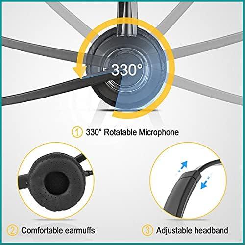 Auricular de Teléfono Cisco Tungtech 827030QD con Micrófono y Cancelación de Ruido