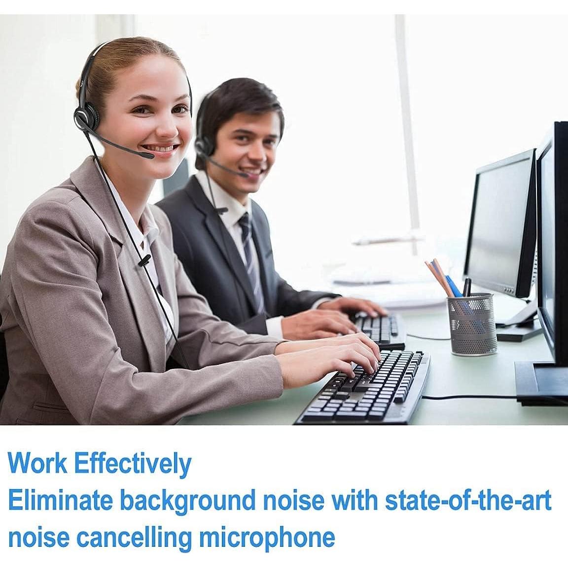 Auricular de Teléfono Cisco Tungtech 827030QD con Micrófono y Cancelación de Ruido