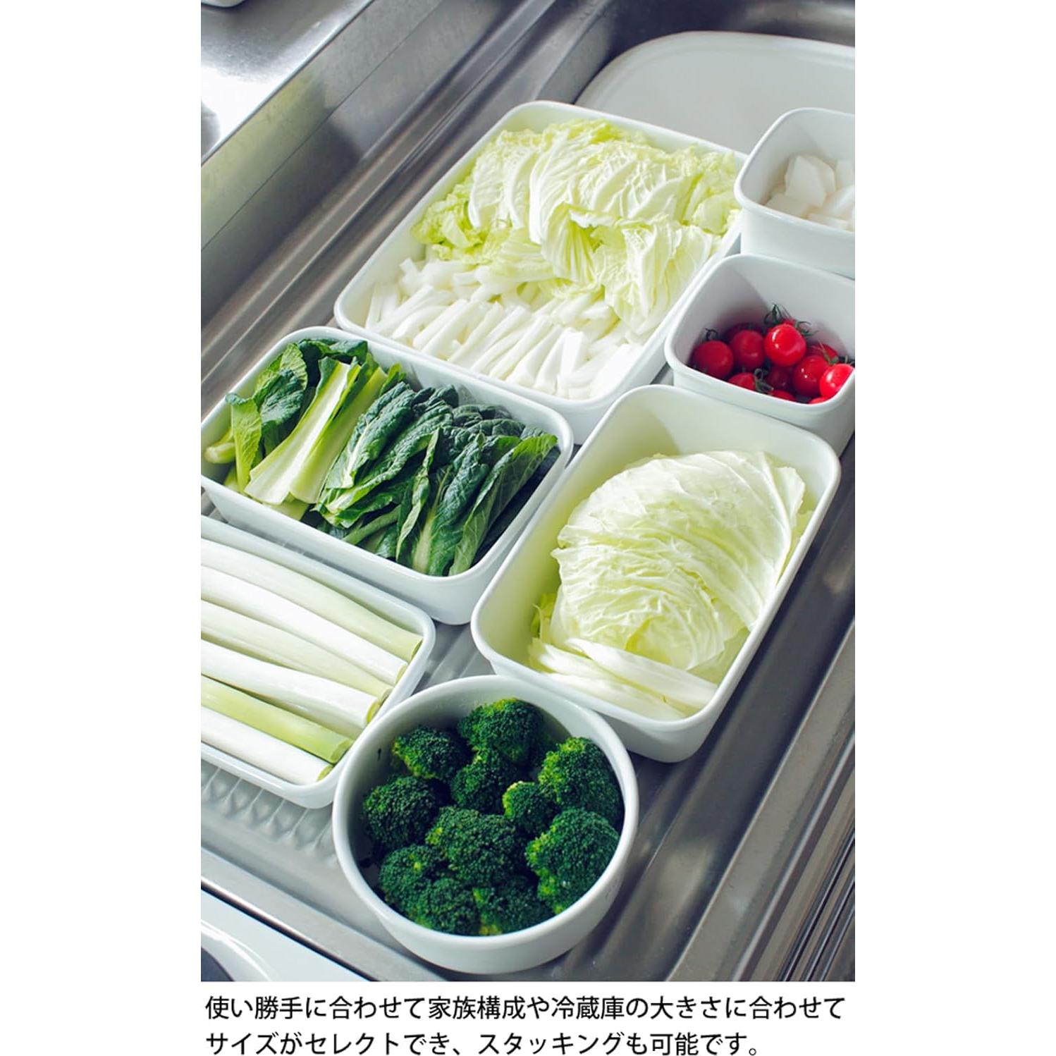 Noda Caja Almuerzo Blanca S 0.5L 15.4x10.3x5.6cm