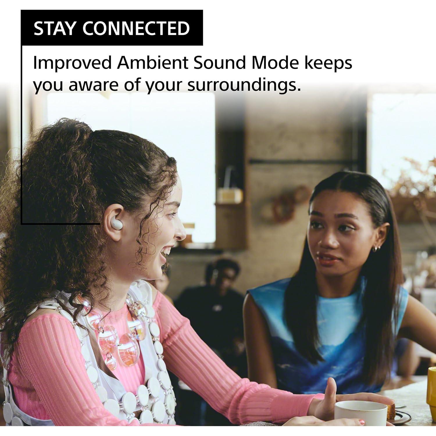 Auriculares Inalámbricos Sony LinkBuds Fit Rosa con Cancelación de Ruido