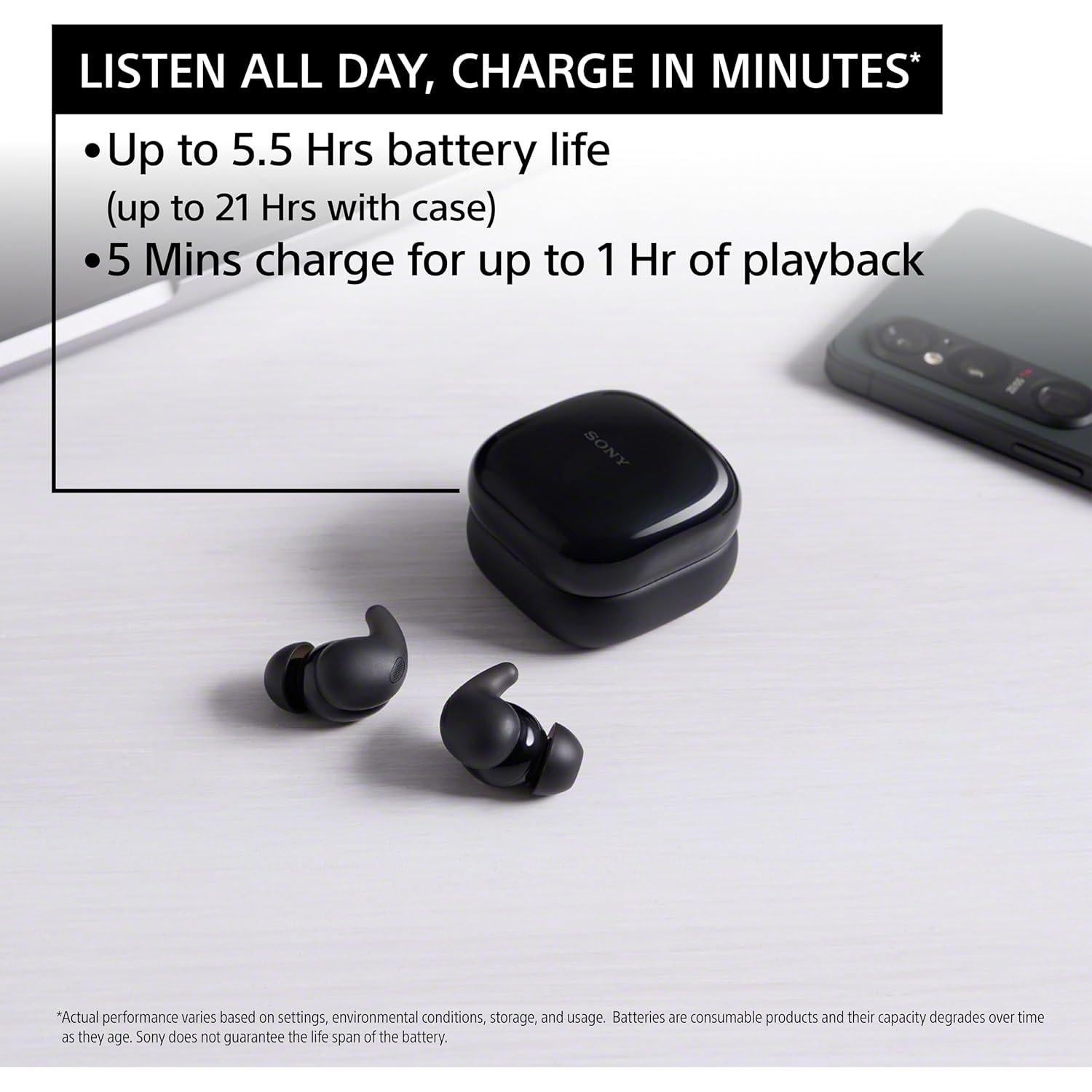 Auriculares Inalámbricos Sony LinkBuds Fit Rosa con Cancelación de Ruido