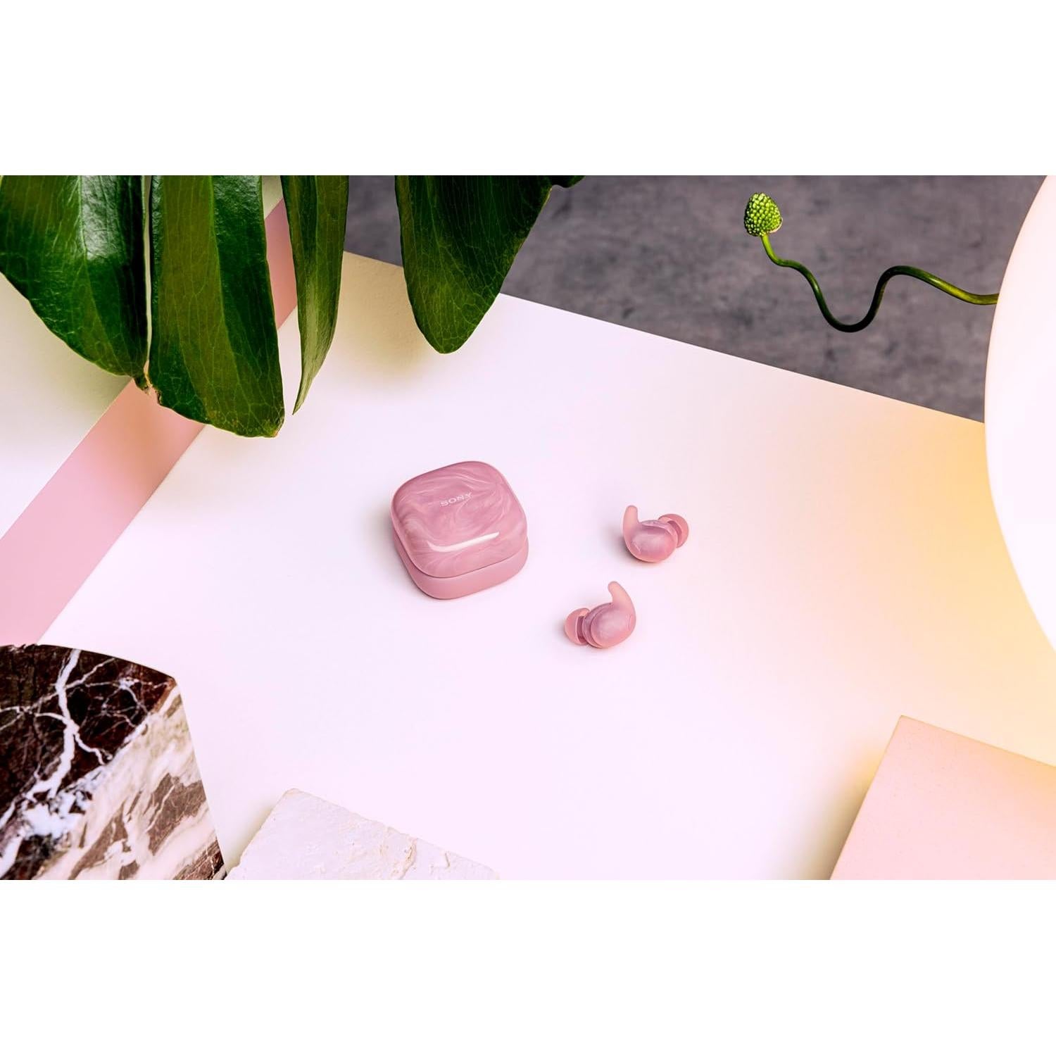 Auriculares Inalámbricos Sony LinkBuds Fit Rosa con Cancelación de Ruido