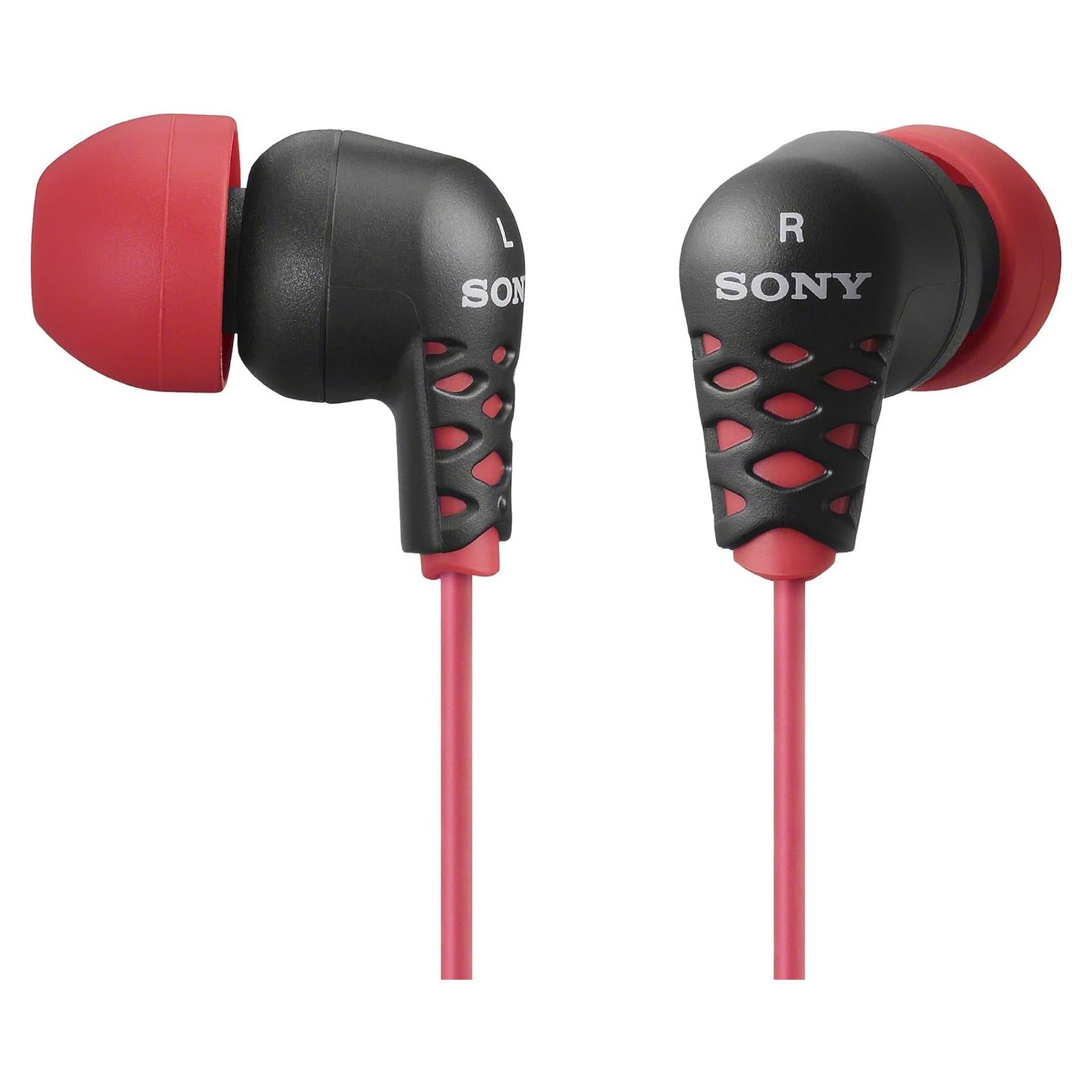 Auriculares Intrauditivos Sony MDR-EX37B Rojo 1.2m