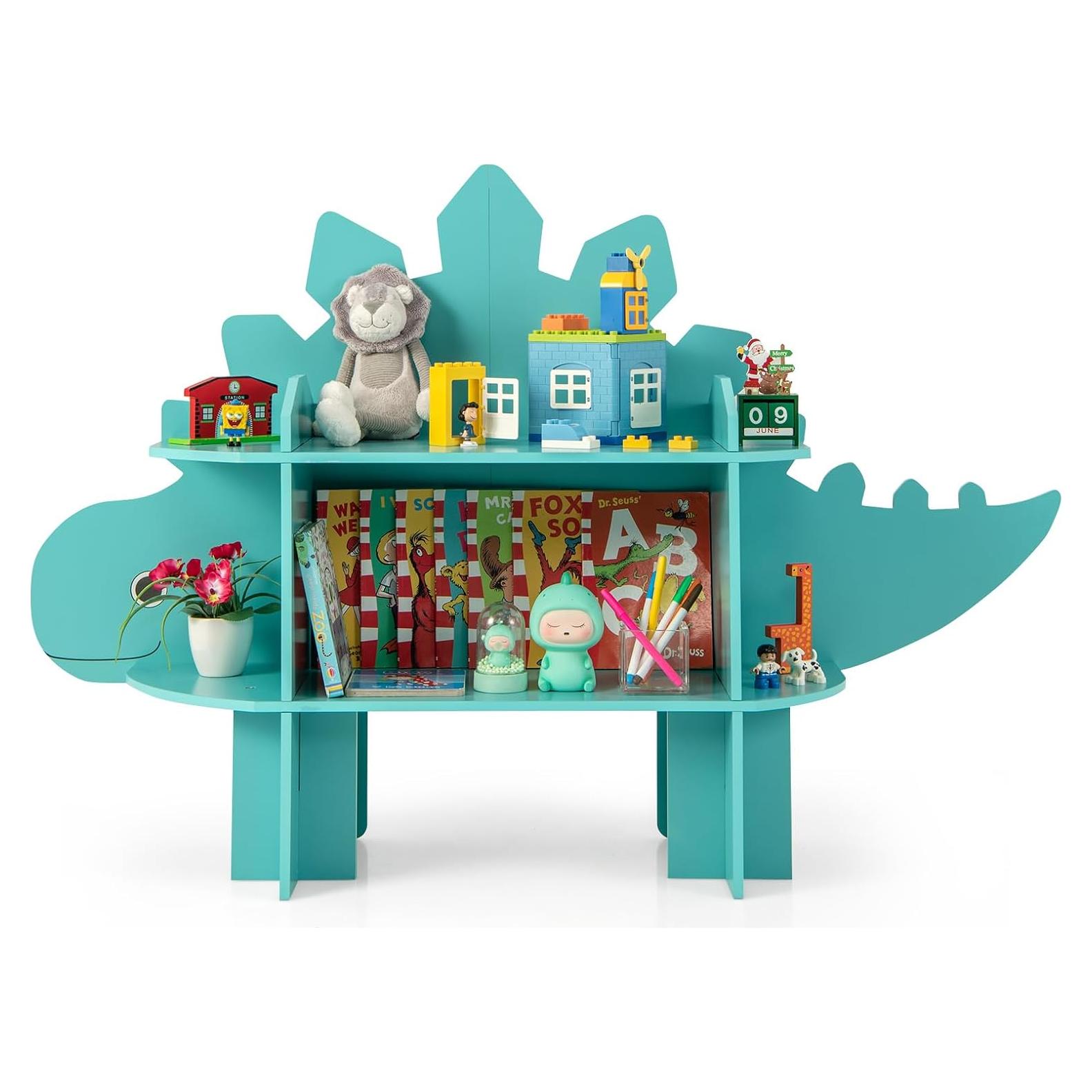 Estantería Montessori Costzon Dinosaurio 2 Niveles 133 cm