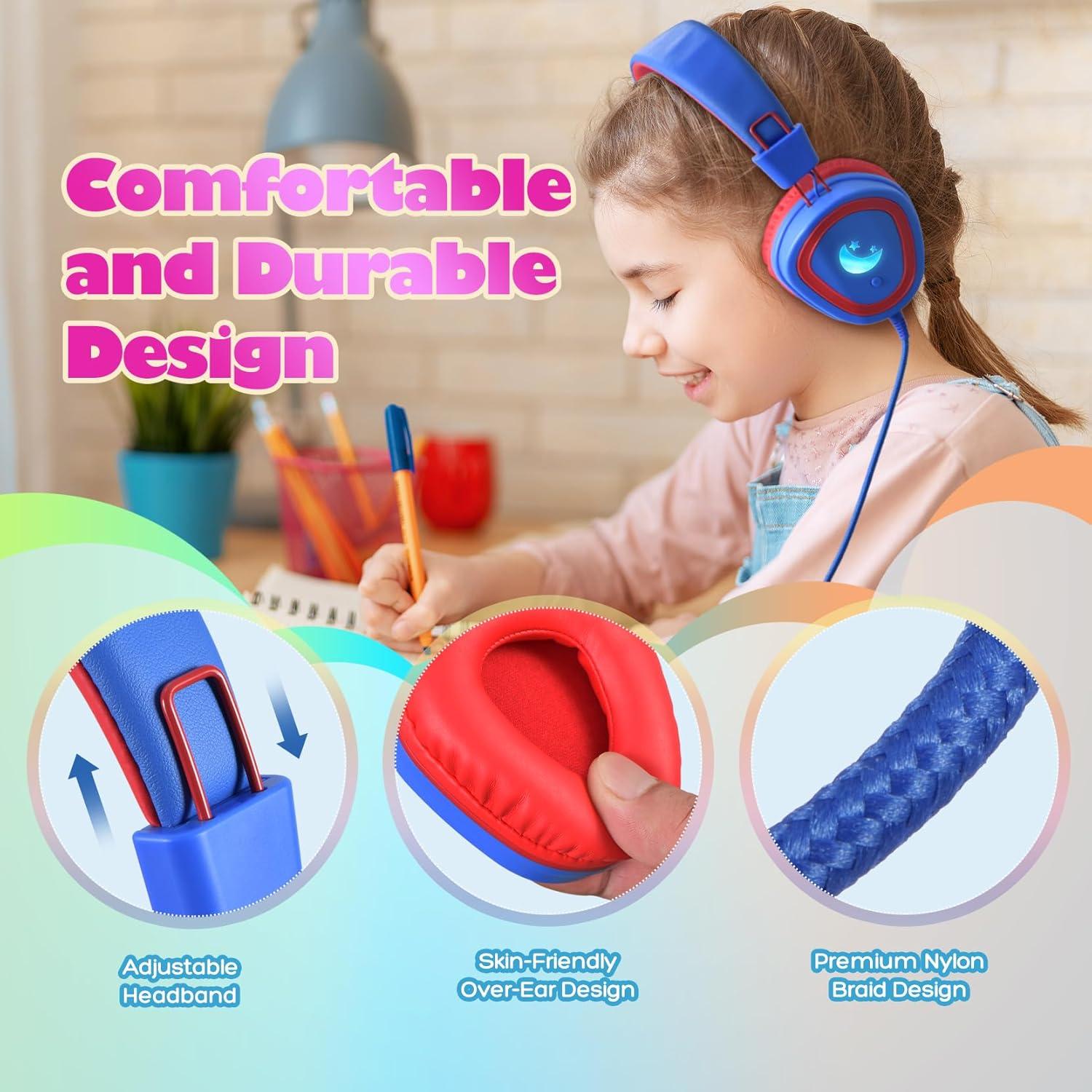 Auriculares USB Tipo C Onhear para Niños con Micrófono 85dB