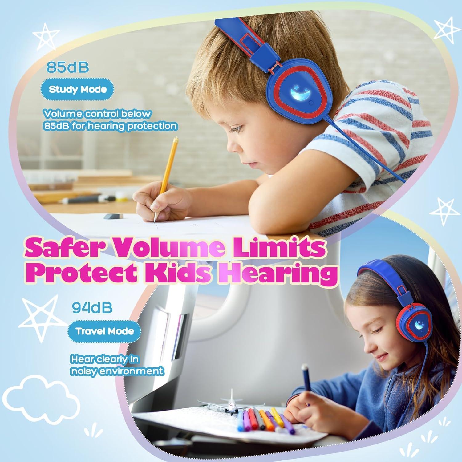 Auriculares USB Tipo C Onhear para Niños con Micrófono 85dB