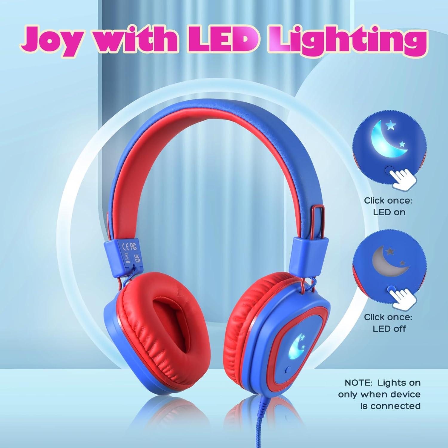 Auriculares USB Tipo C Onhear para Niños con Micrófono 85dB