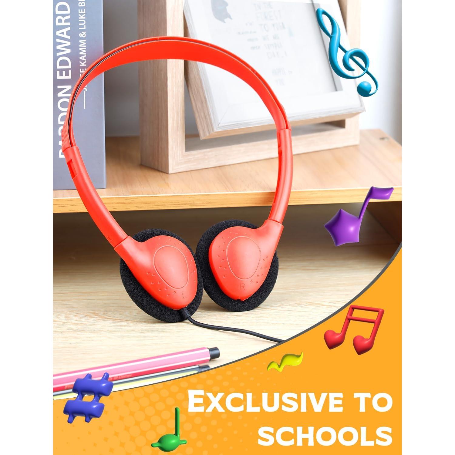 Auriculares GDBOMA para Niños 25 Unidades Multicolores 3.5mm