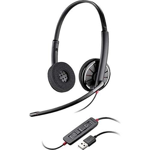 Auriculares Plantronics 85619-101 USB Gris con Cancelación de Ruido
