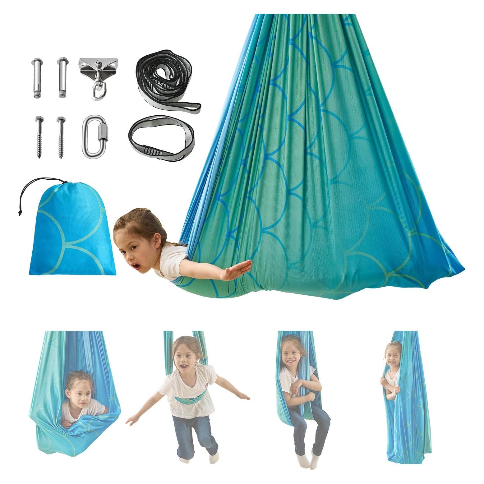 Columpio Sensorial Siveyeis para Niños y Adultos, 113.4kg