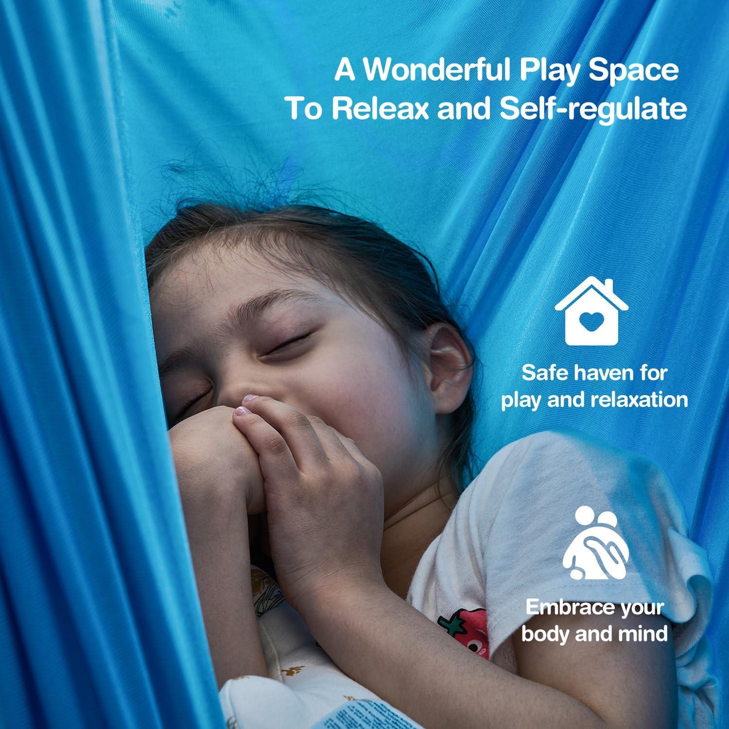 Columpio Sensorial Siveyeis para Niños y Adultos, 113.4kg