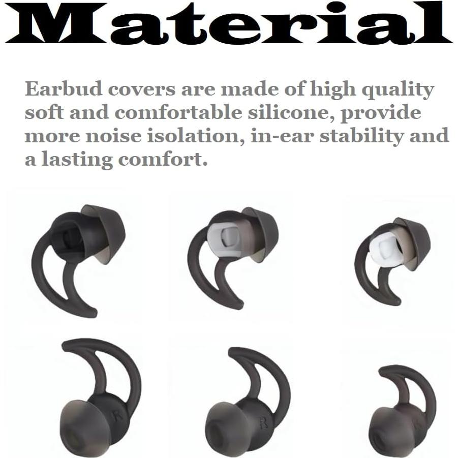 Consejos de Reemplazo de Silicona CYADCI para Auriculares Bose