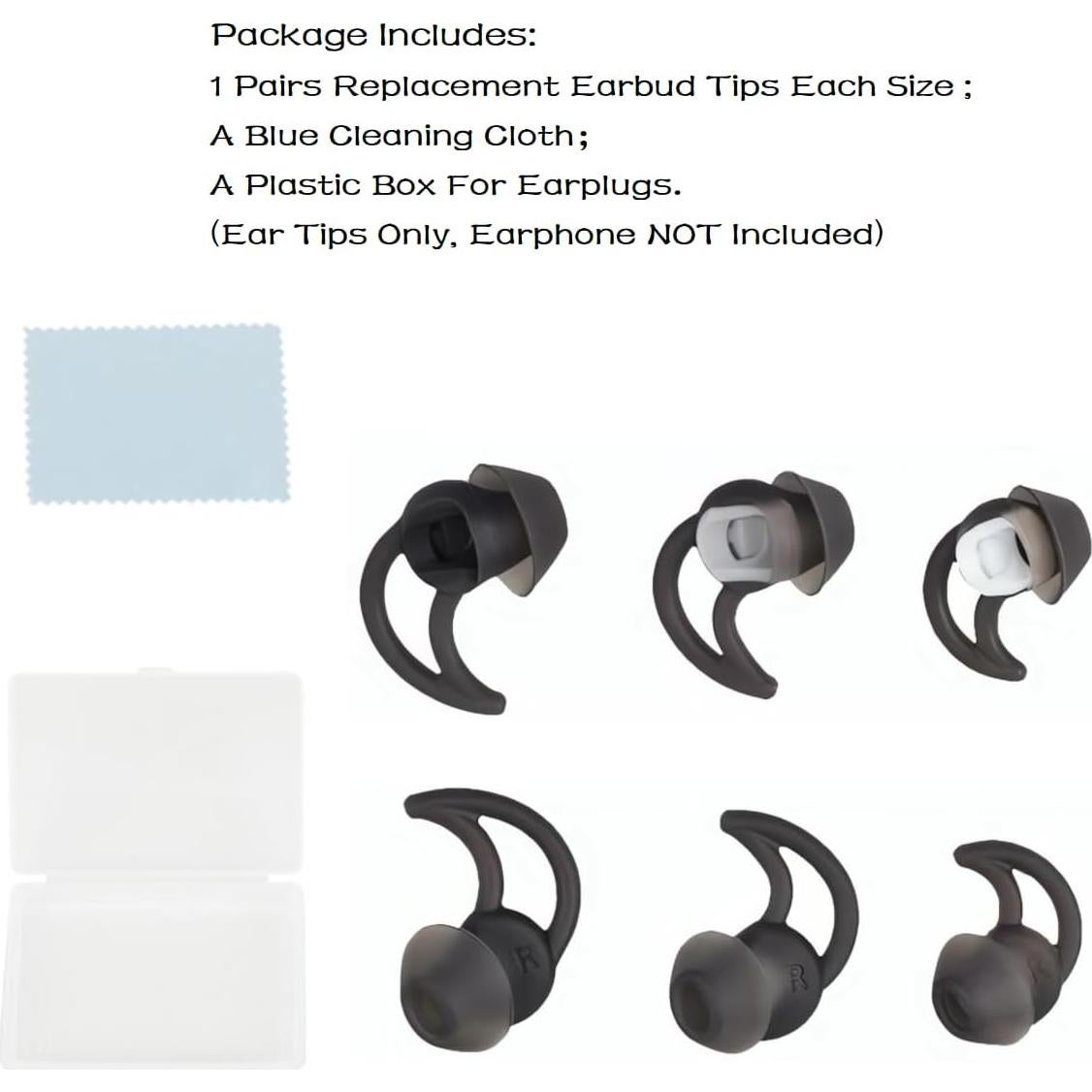 Consejos de Reemplazo de Silicona CYADCI para Auriculares Bose