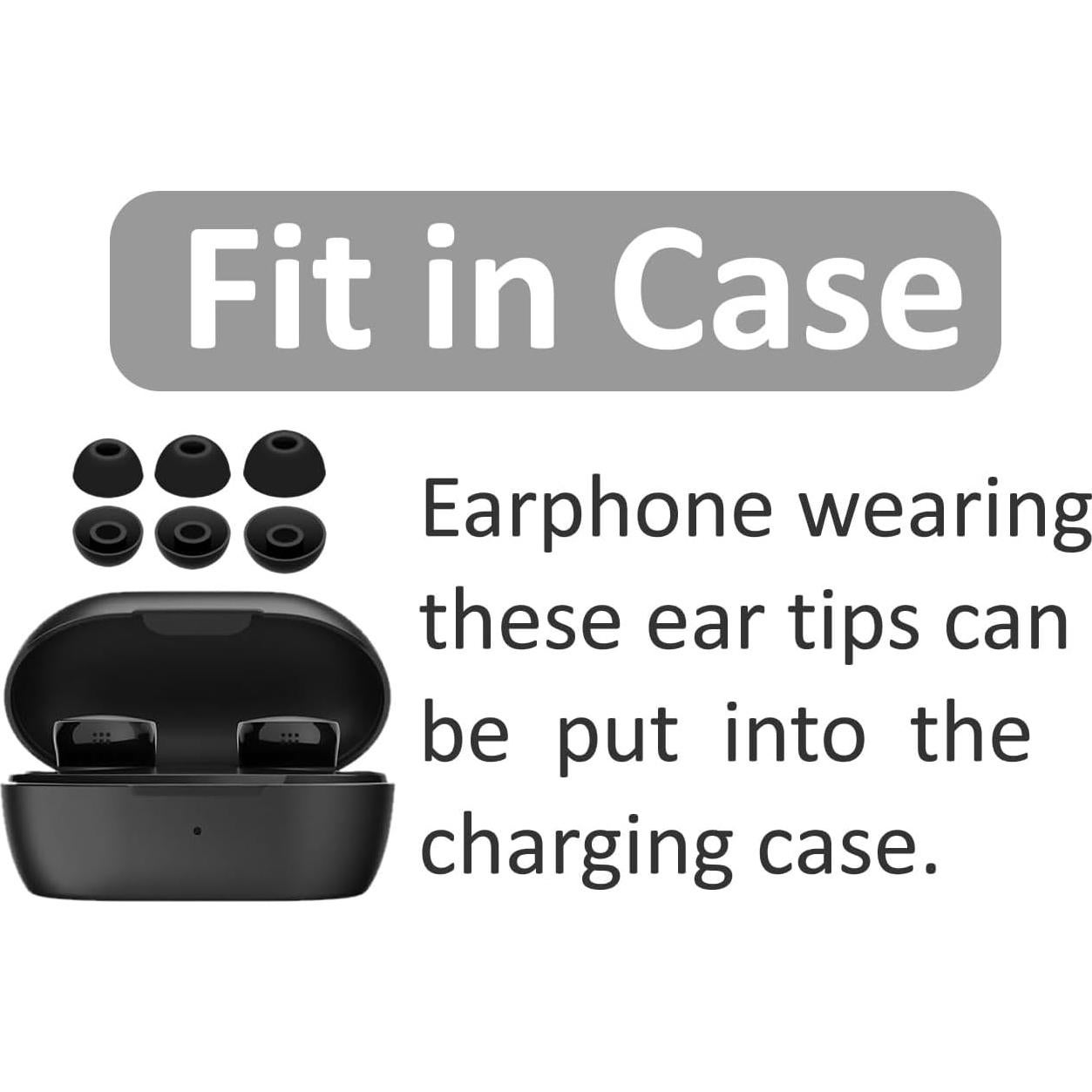 6 Pares Puntas de Oído Silicona Suave IiEXCEL S/M/L para Bose QuietComfort 2024