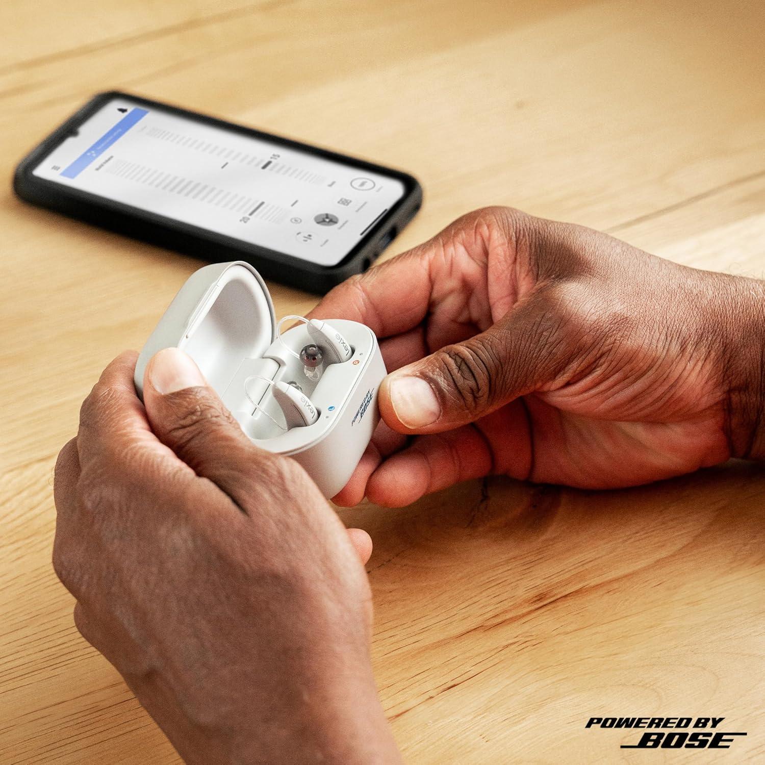 Audífonos Lexie B2 Plus Bose - Recargables OTC para Pérdida Auditiva