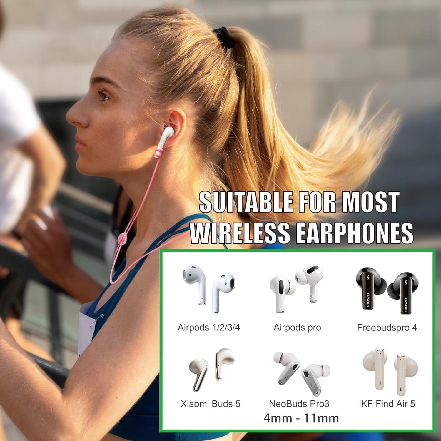 Correa de Silicona Suave Anti-Pérdida SANDIAN JJS30B Ajustable