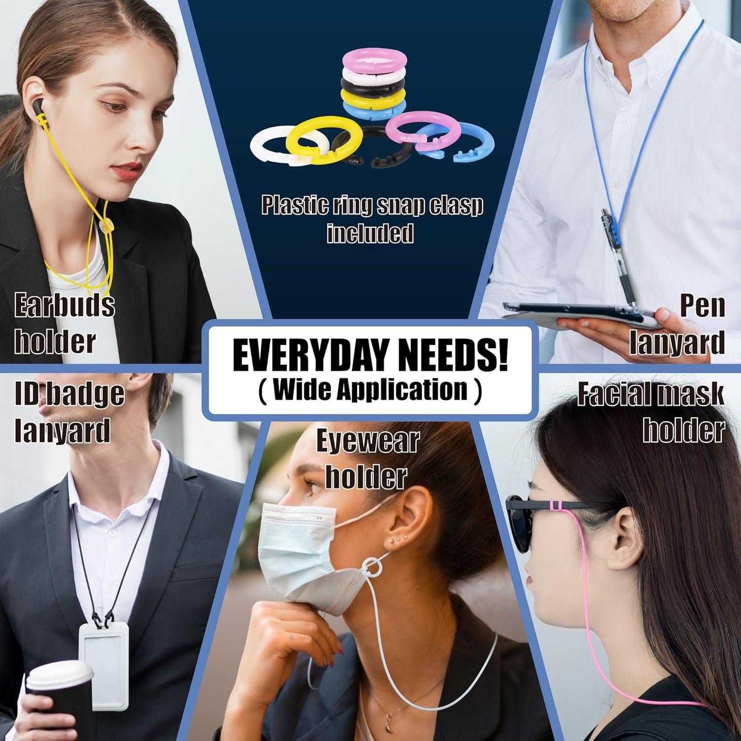 Correa de Silicona Suave Anti-Pérdida SANDIAN JJS30B Ajustable