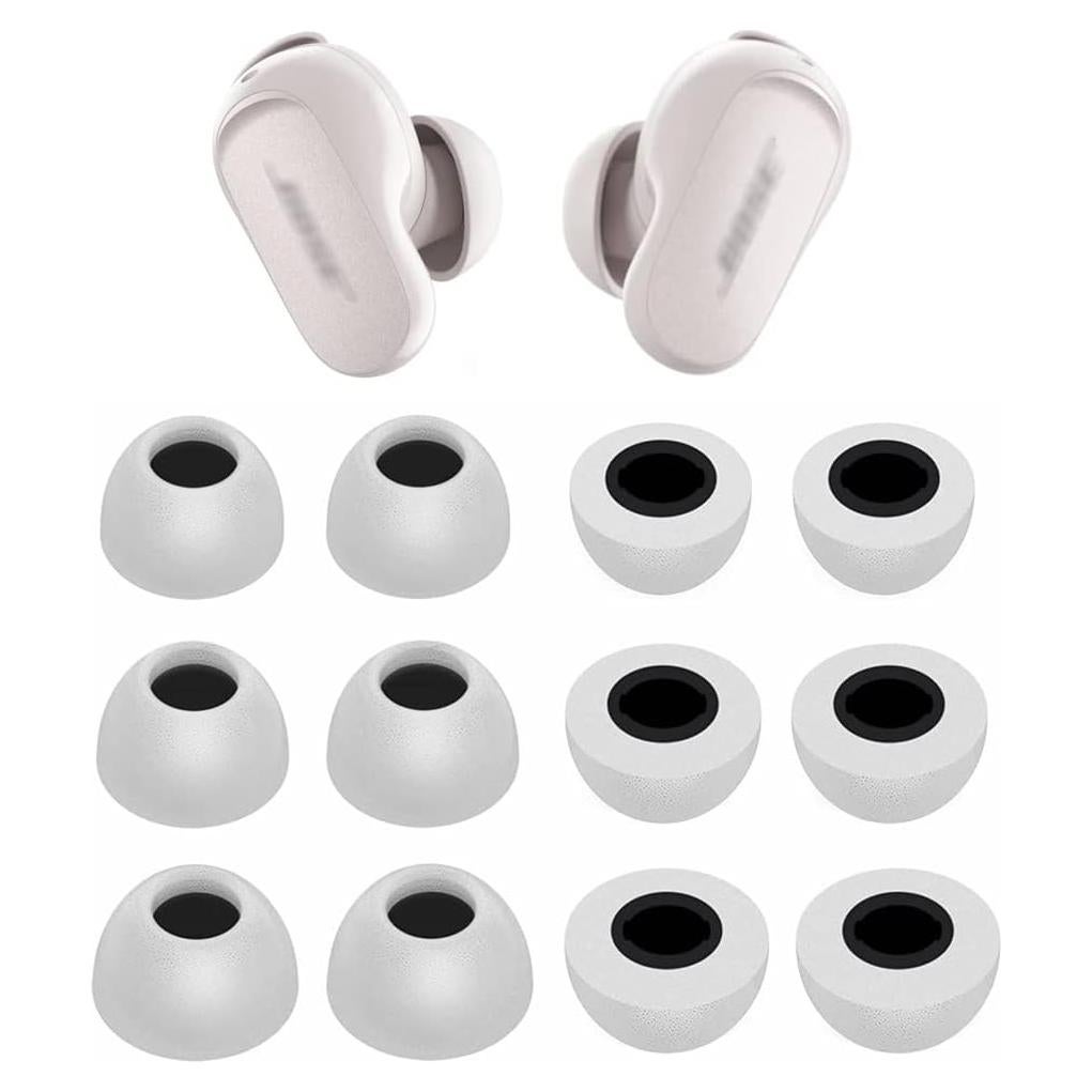 Tapones de Espuma ALXCD para Bose QuietComfort II - 6 Pares S M L
