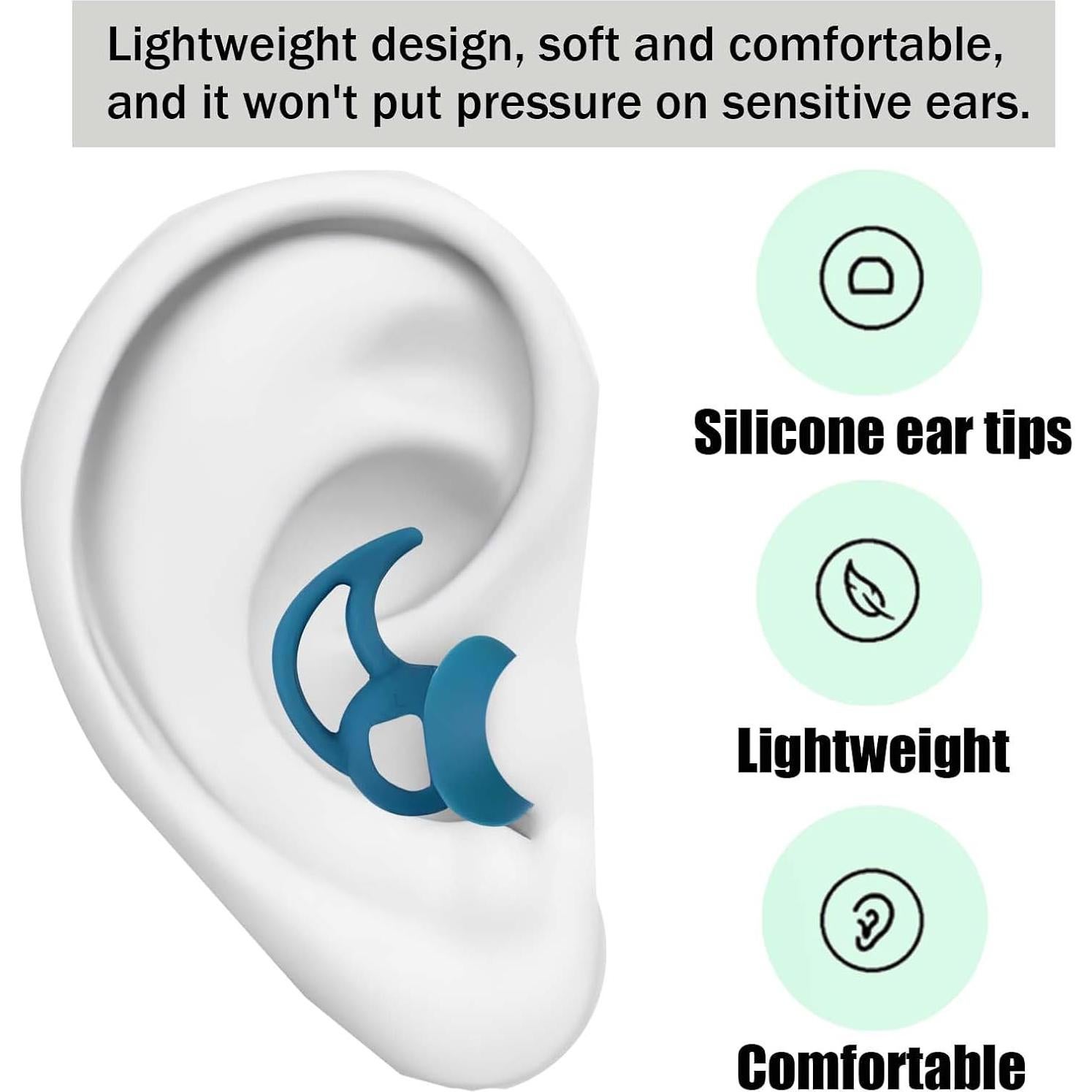 Tapones de Silicona Reemplazo MQIMY Medianos para Bose
