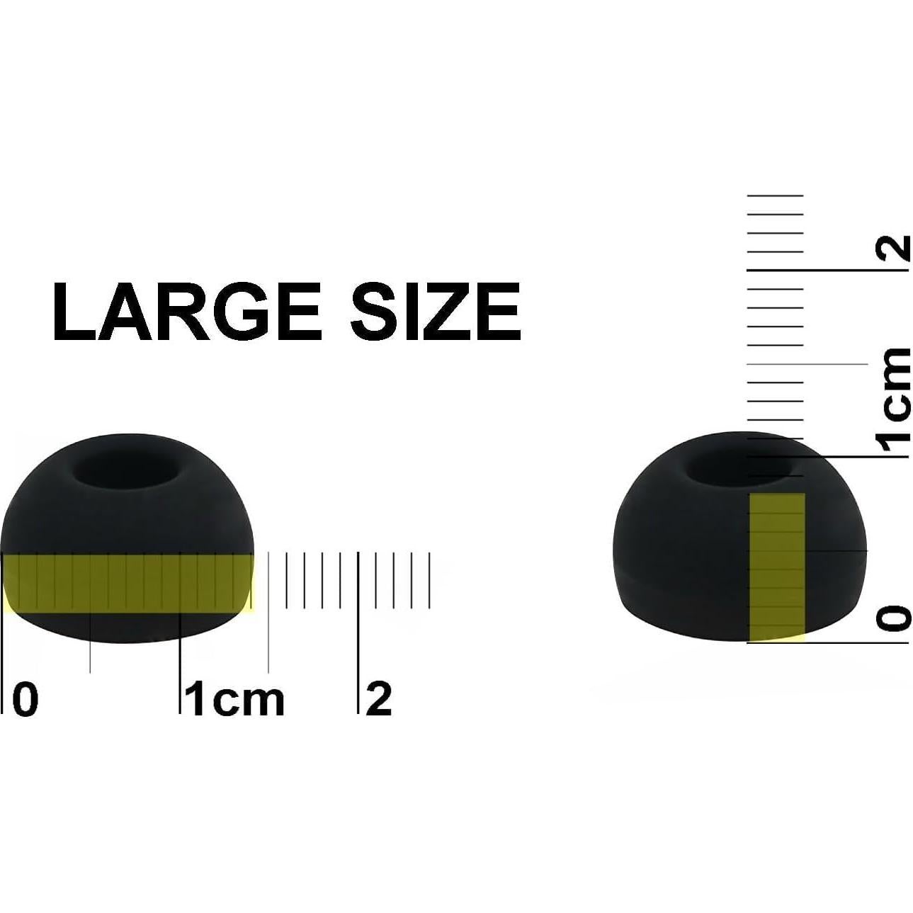 12 Adaptadores de Oído Reemplazo NICKSTON para Auriculares