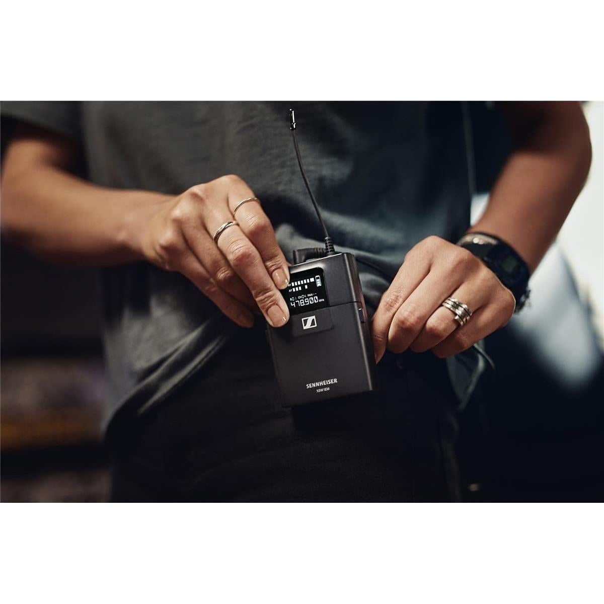 Receptor In-Ear Sennheiser XSW IEM EK (A) - Negro