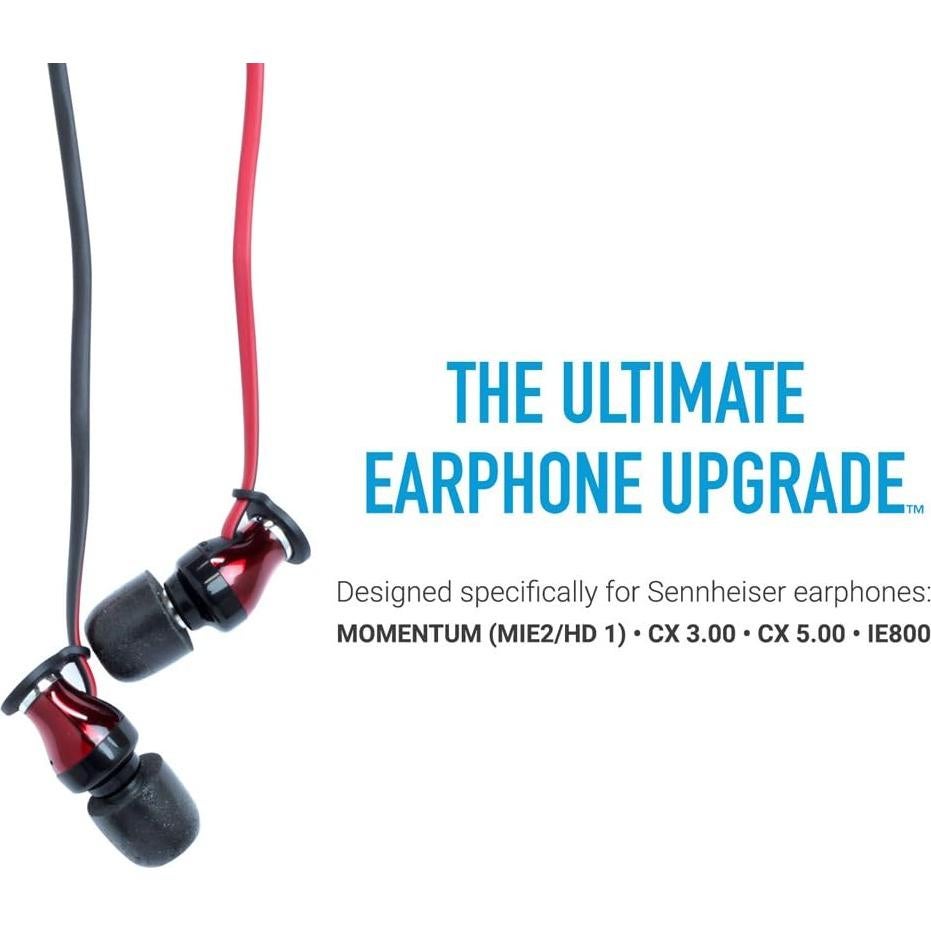 Puntas de oído Comply para Sennheiser - Espuma Viscoelástica, Grande (3 Pares)