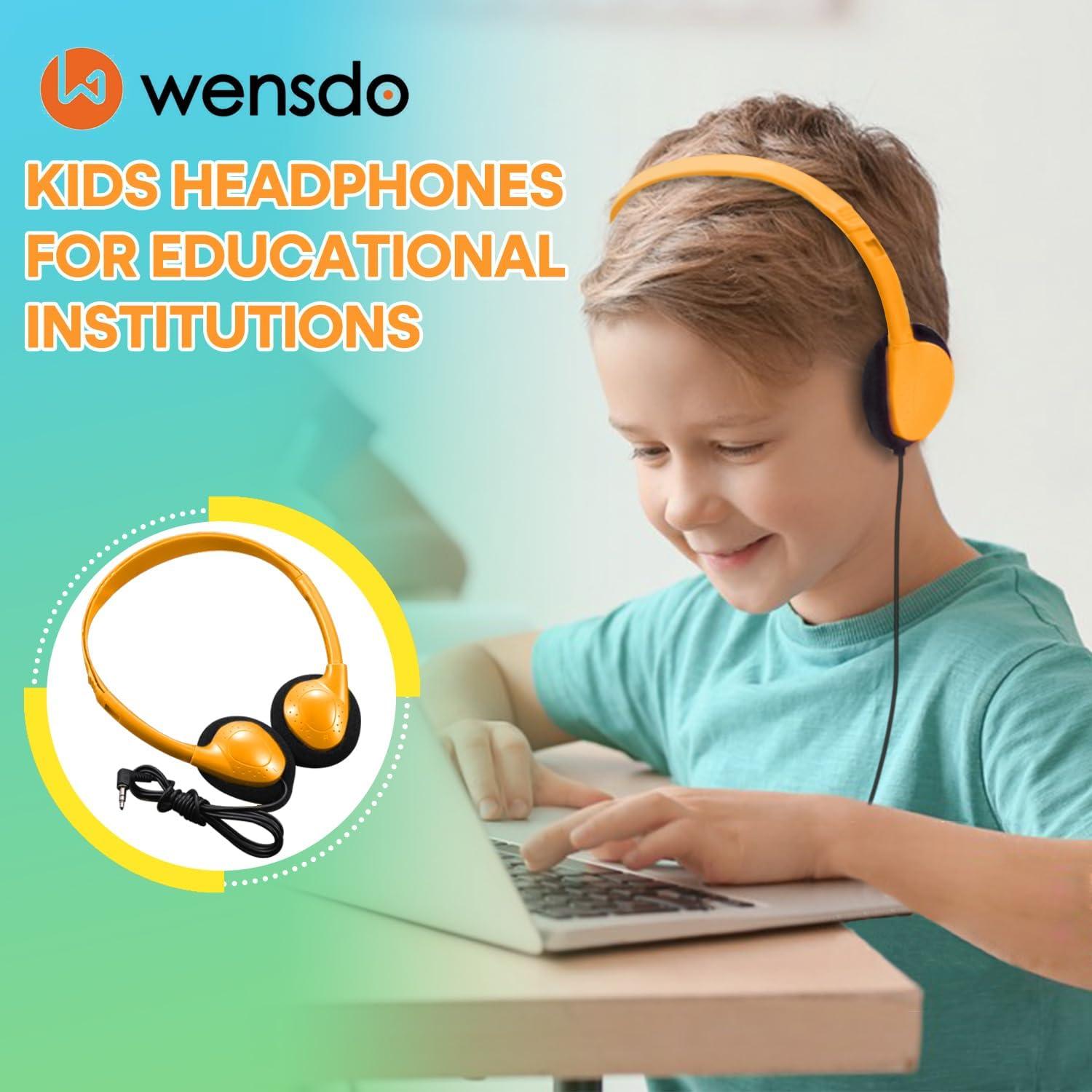 Auriculares con Cable Wensdo HY857 25 Paquete Niños Ajustables