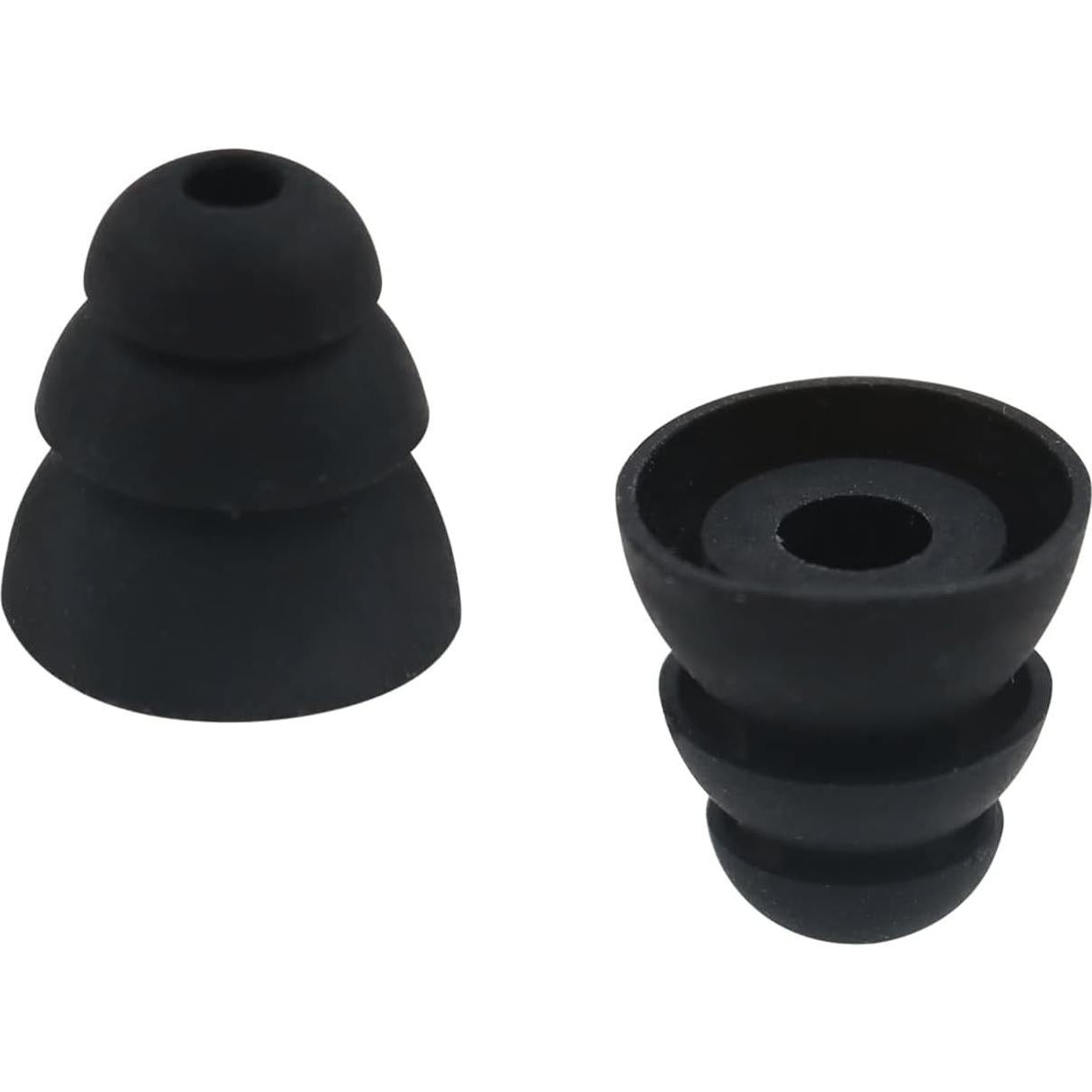 Puntas de Oreja Triple Flange ALXCD 6 Pares S/M/L Silicona