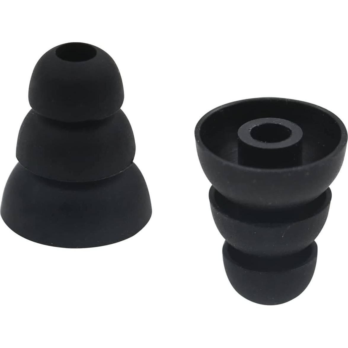 Puntas de Oreja Triple Flange ALXCD 6 Pares S/M/L Silicona