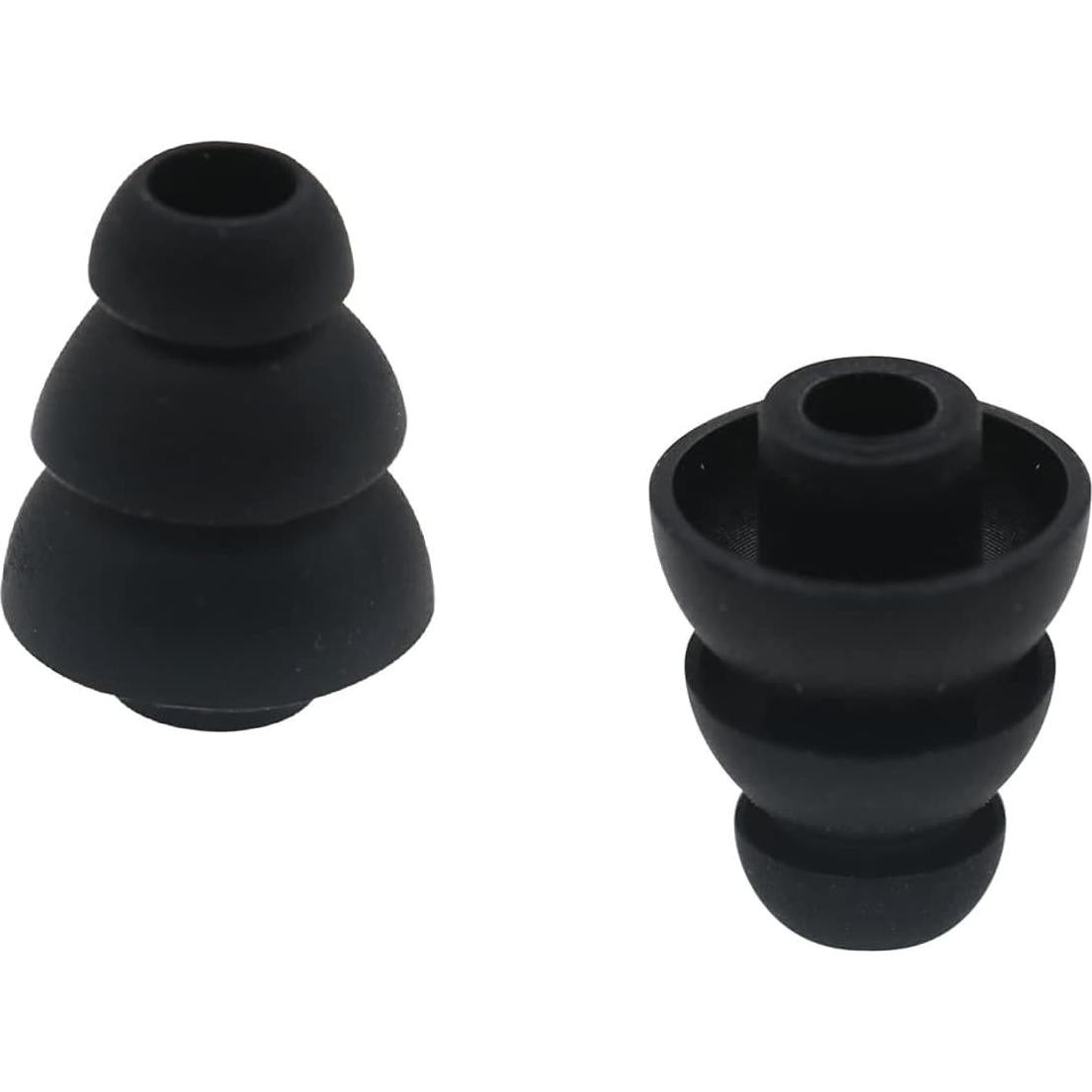 Puntas de Oreja Triple Flange ALXCD 6 Pares S/M/L Silicona