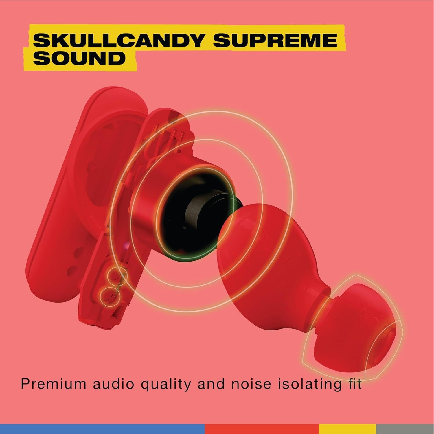 Auriculares Inalámbricos Skullcandy Smokin' Buds - 20h Batería