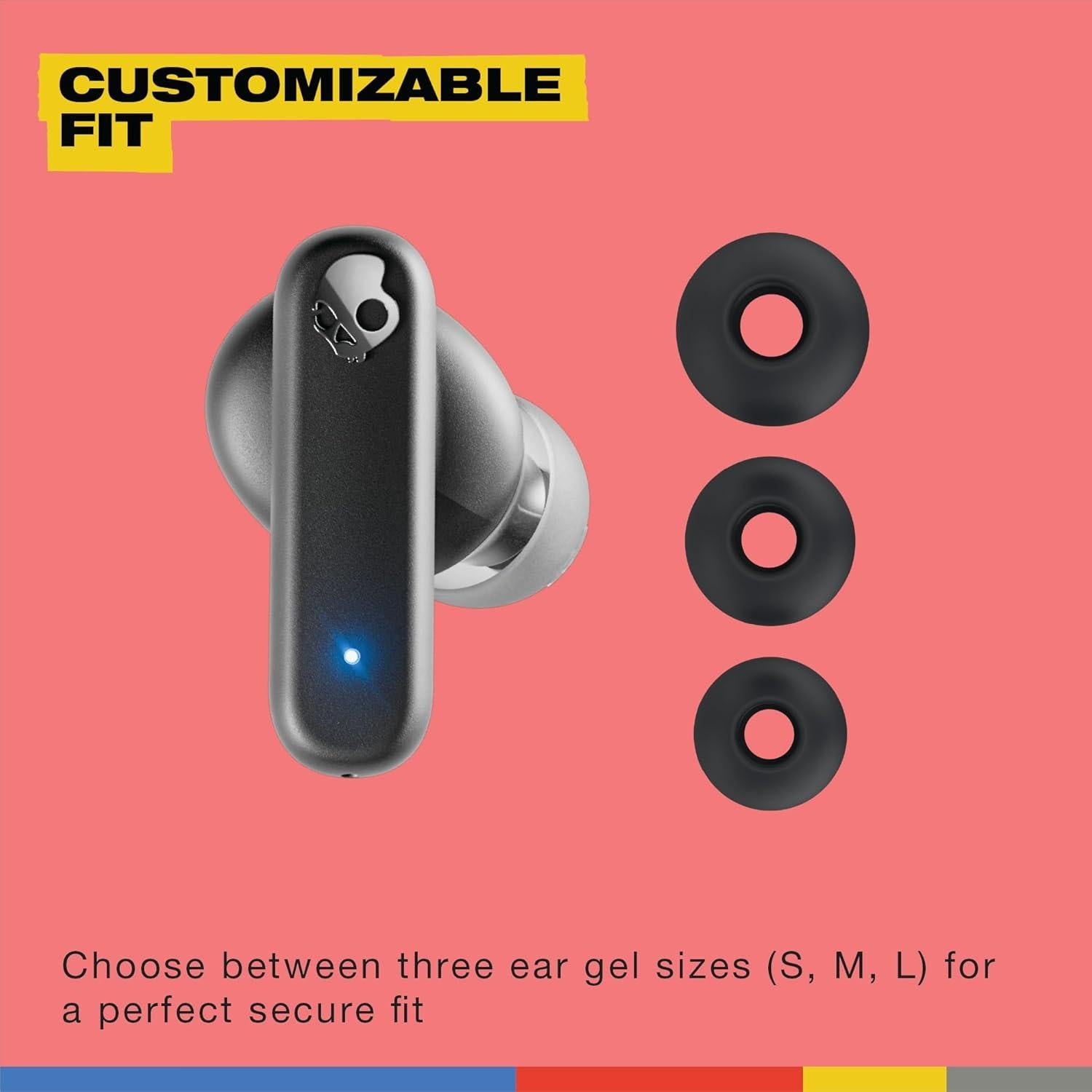 Auriculares Inalámbricos Skullcandy Smokin' Buds - 20h Batería
