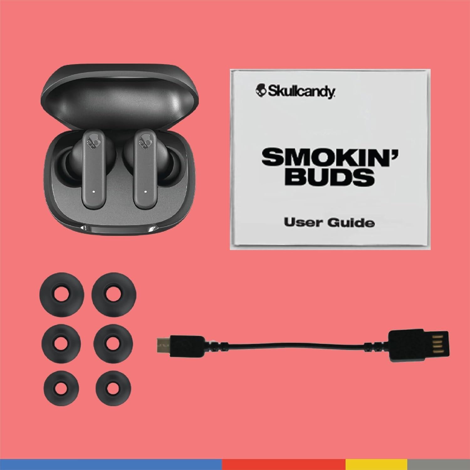 Auriculares Inalámbricos Skullcandy Smokin' Buds - 20h Batería