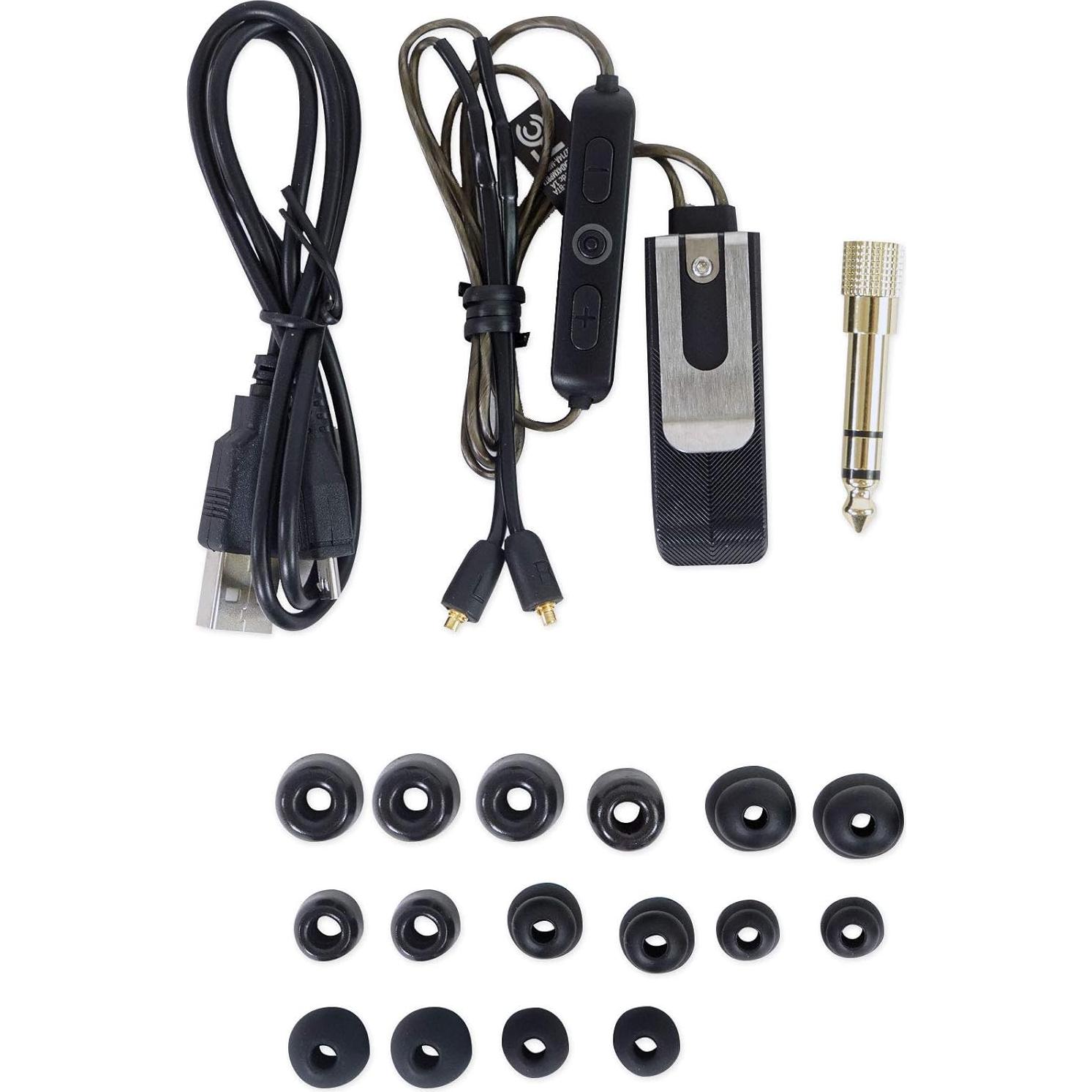 Paquete Micrófono Condensador ATM350D + Monitores In-Ear MP-120 BTA