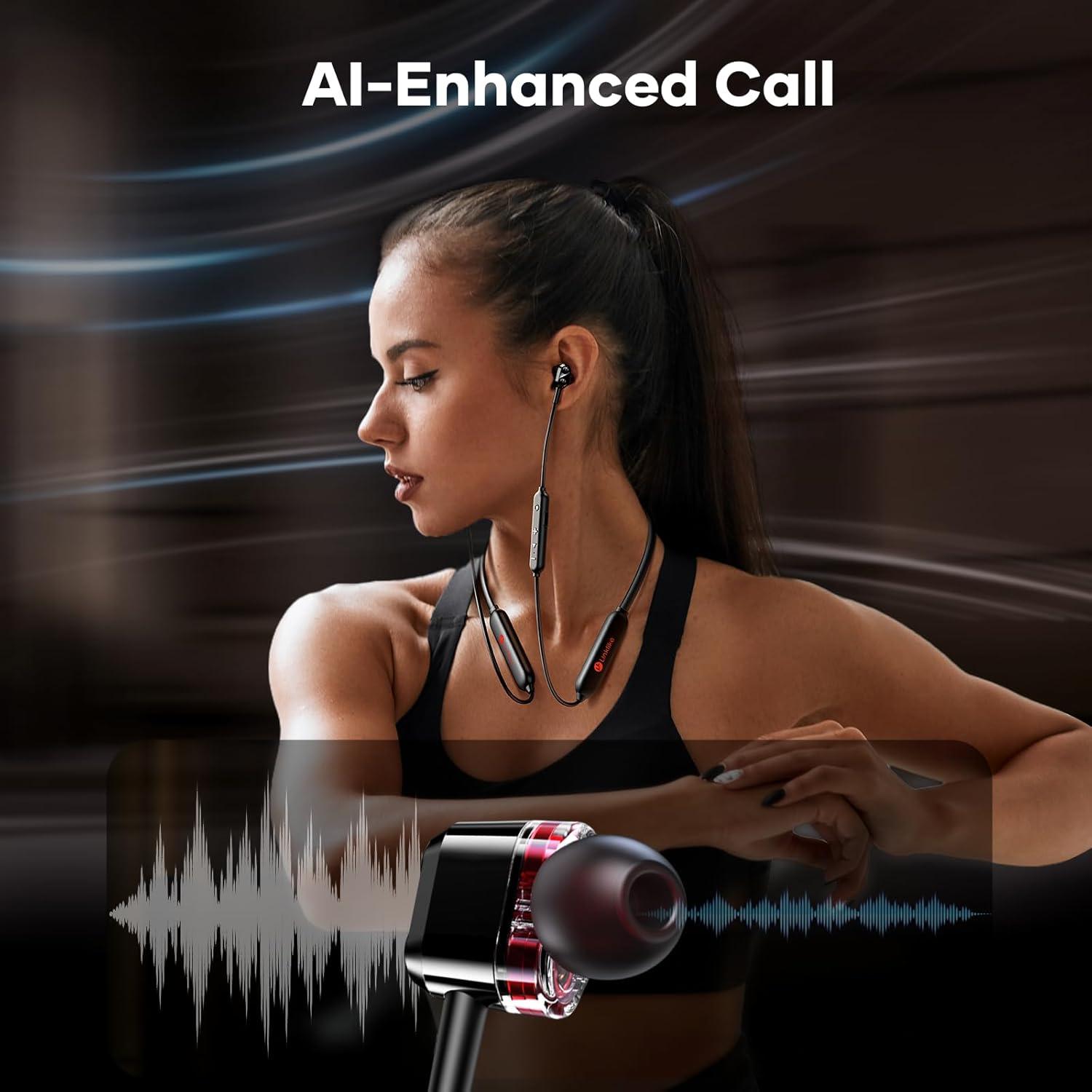 Auriculares Bluetooth LINKLIKE H26 Pro Banda de Cuello IPX7 100H