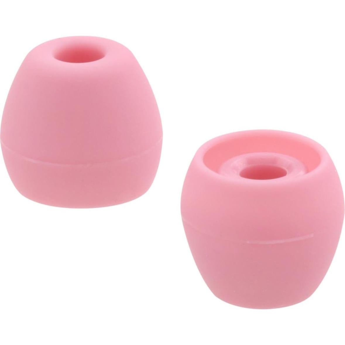 Puntas de oído ALXCD para auriculares BeatsX - 4 pares de silicona rosa