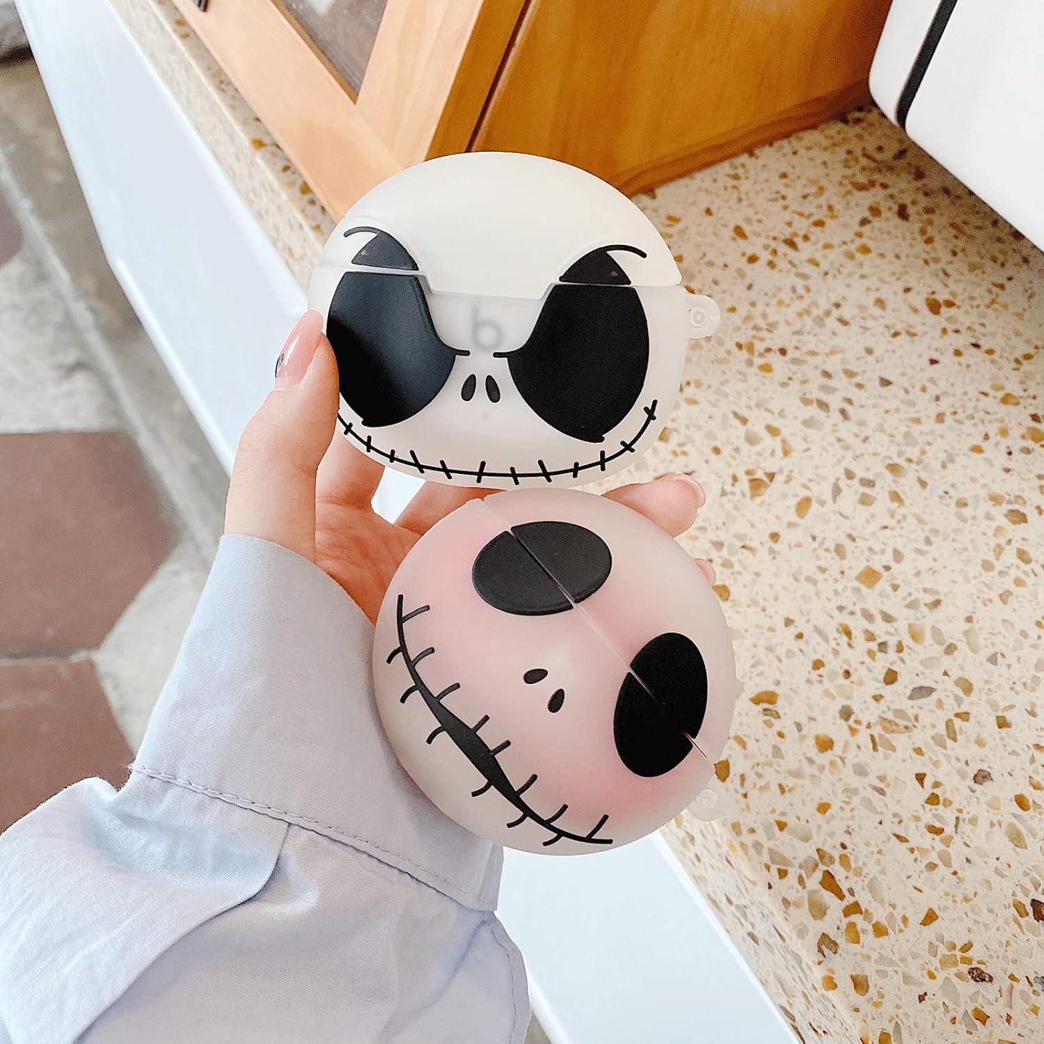 Funda Calavera Luminosa Rertnocnf para Beats Studio Buds 2021