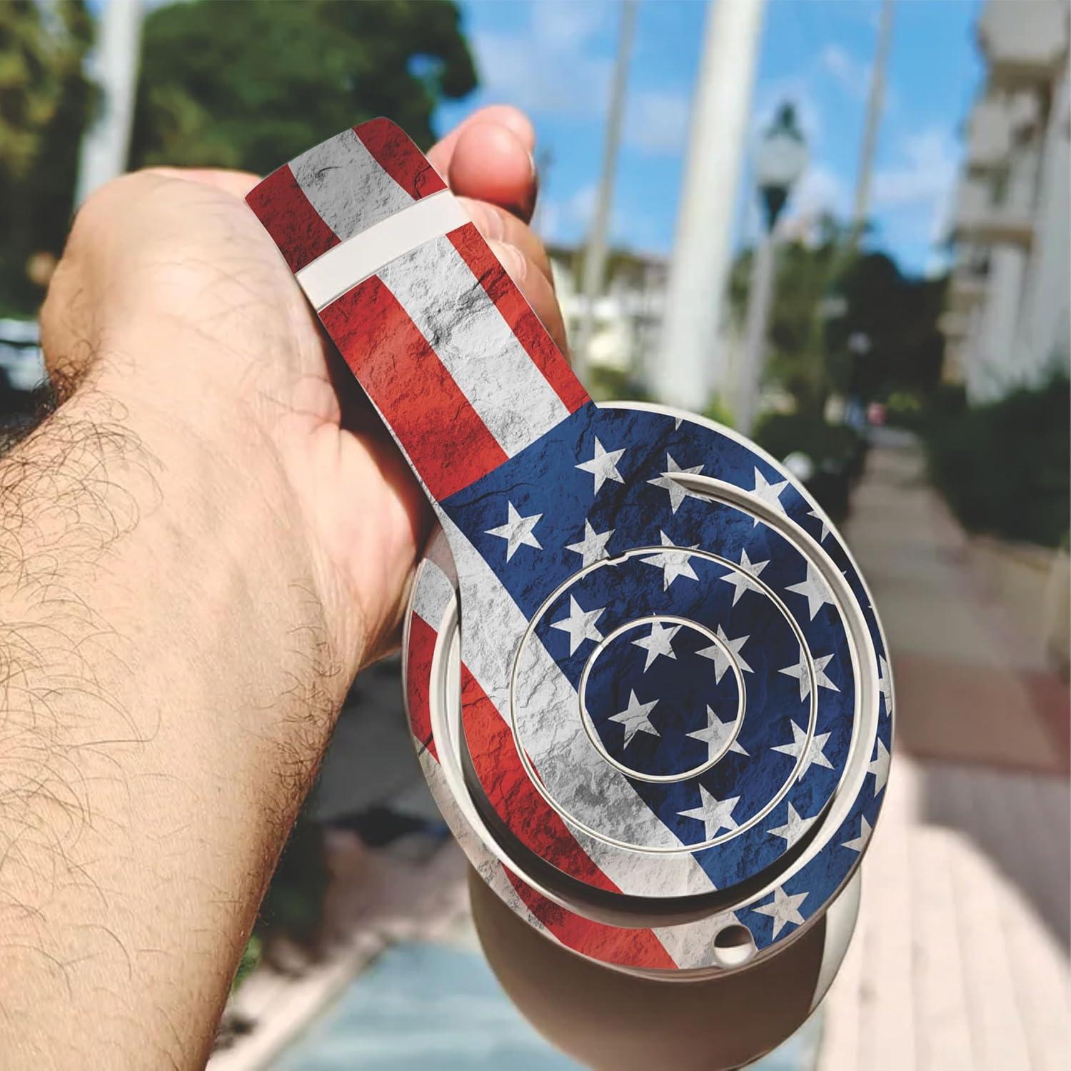 Cubierta de Calcomanía para Auriculares Beats Solo 3 - Bandera EE. UU.