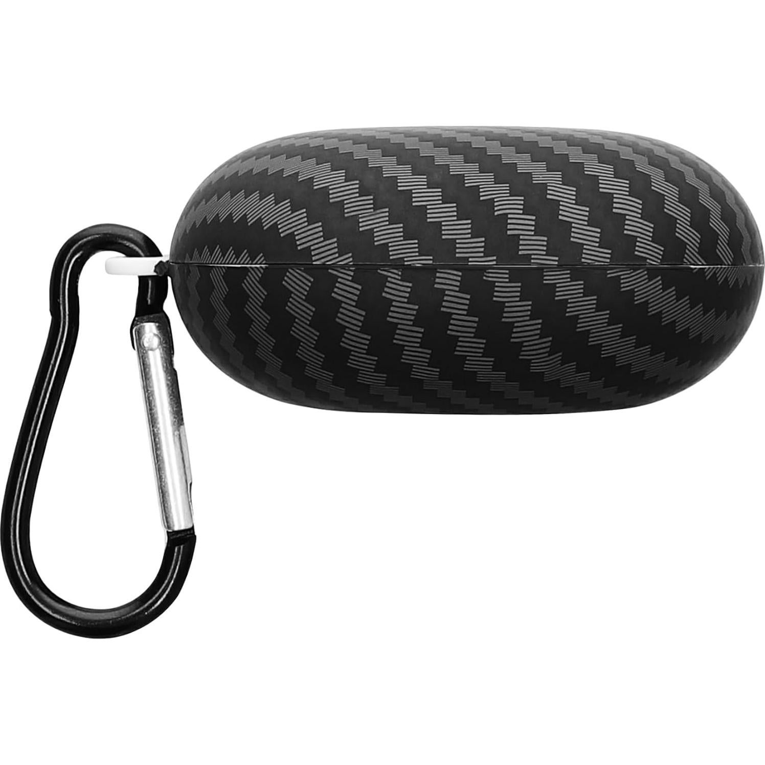 Funda de Aramida kwmobile para Auriculares Beats Fit Pro - Negro/Gris