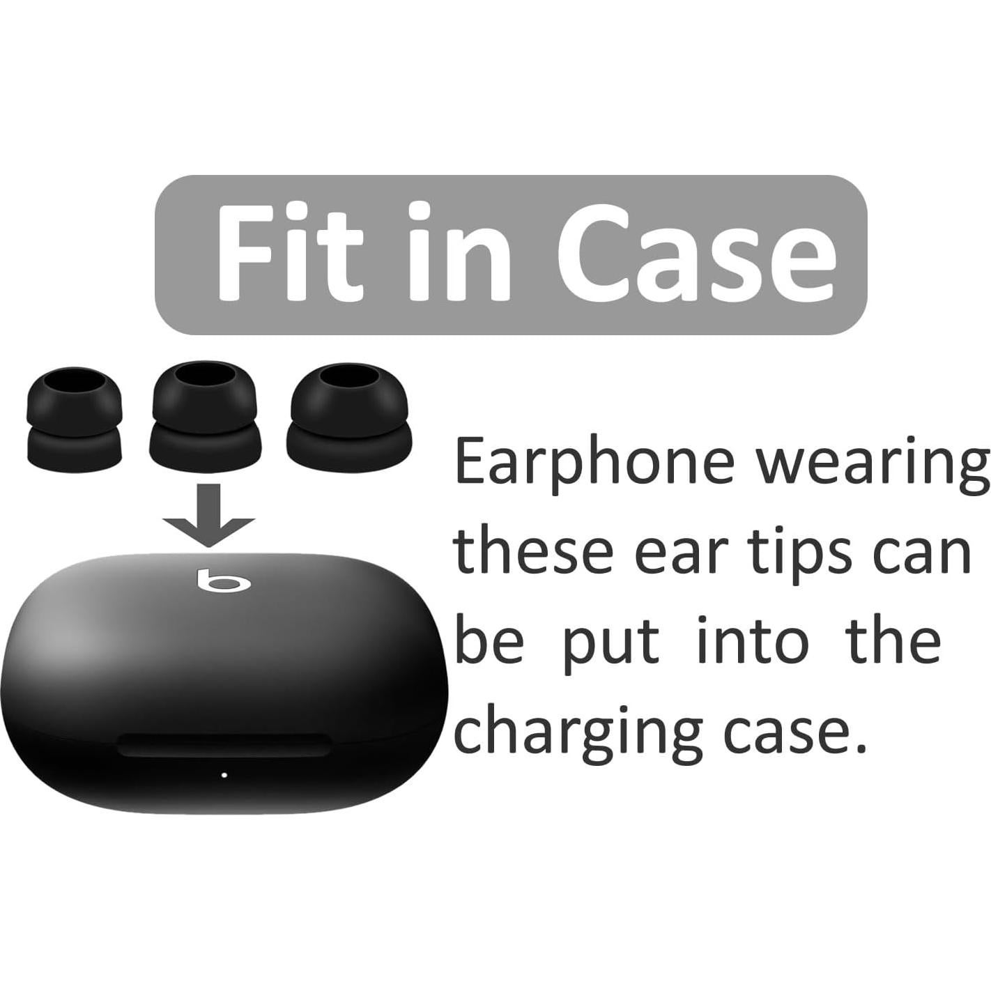 Puntas de Oído de Silicona IiEXCEL para Powerbeats Pro 2 - 6 Pares