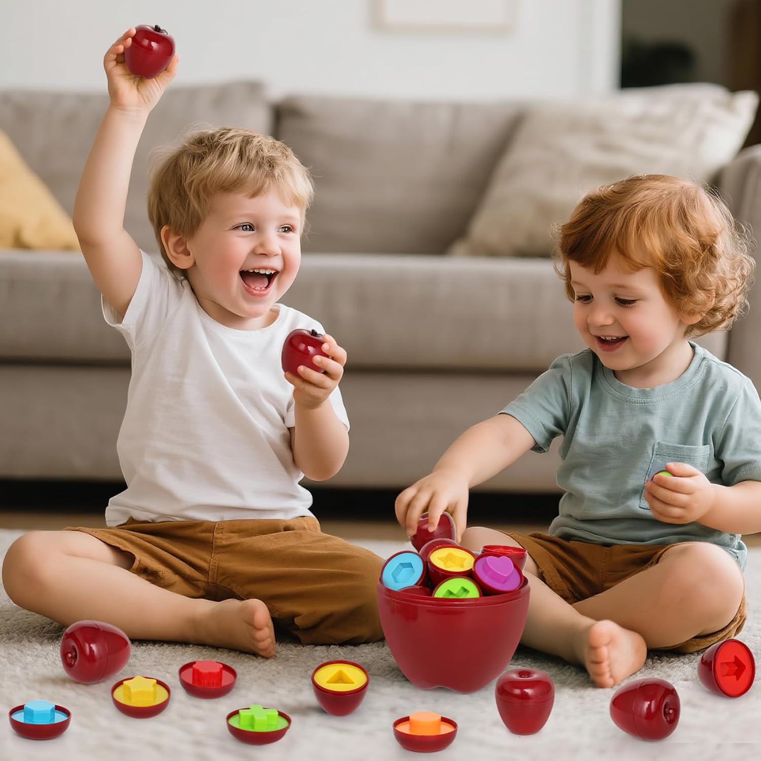 Juguete Clasificador de Formas Geométricas FQKIOMY 15x12.7 cm