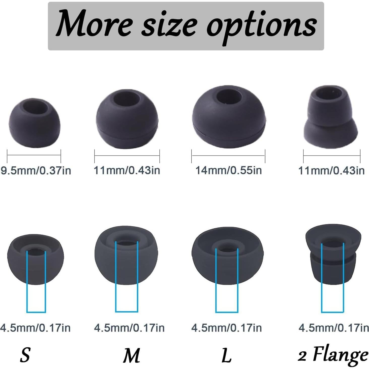 Puntas de Silicona Repuesto para Auriculares Beats Powerbeats 3