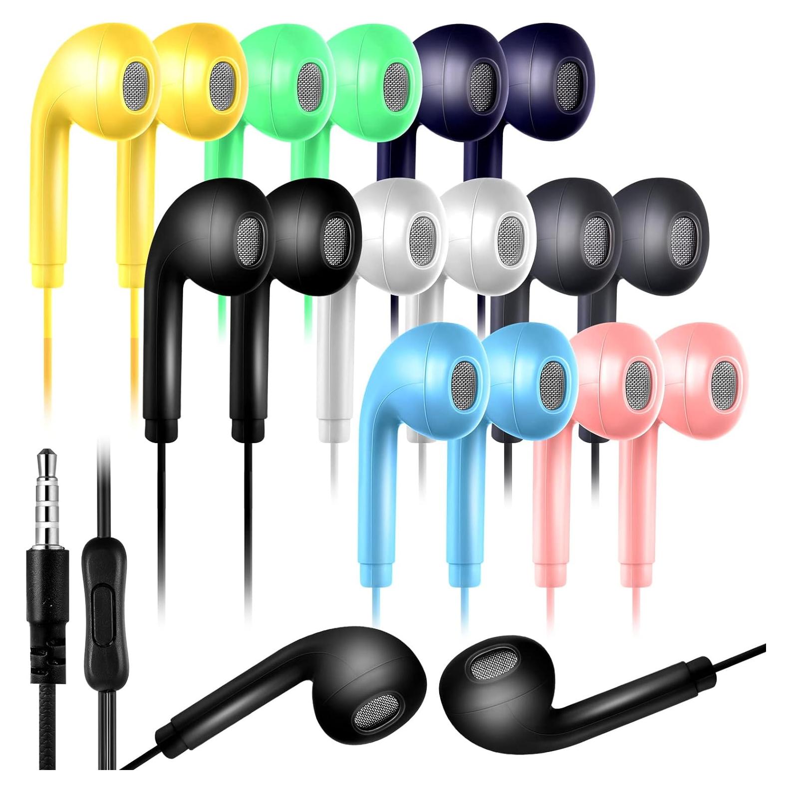Auriculares Intrauditivos Xinnun 50 Unidades 3.5mm Multicolor