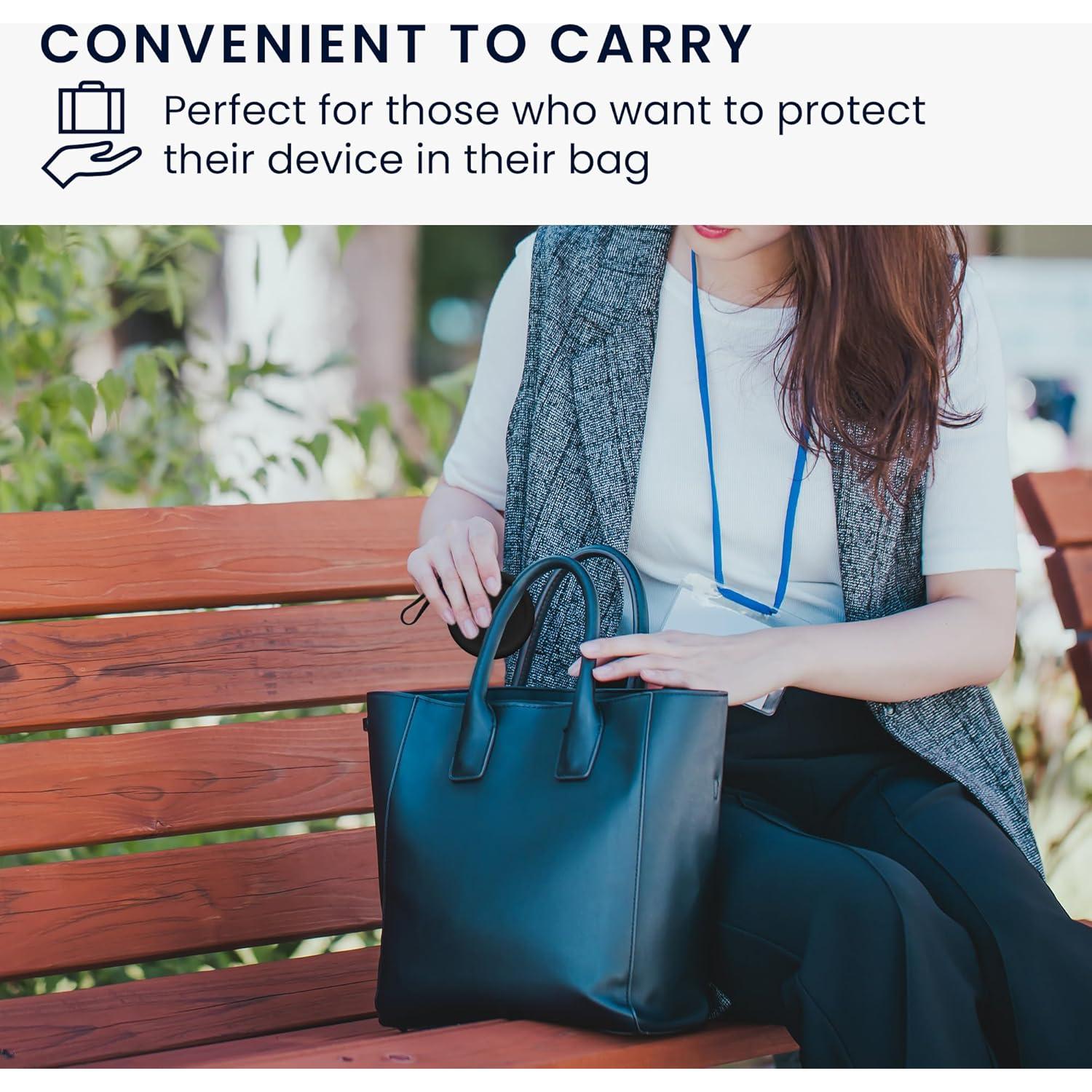 Funda de Silicona para Auriculares In-Ear kwmobile - Negro