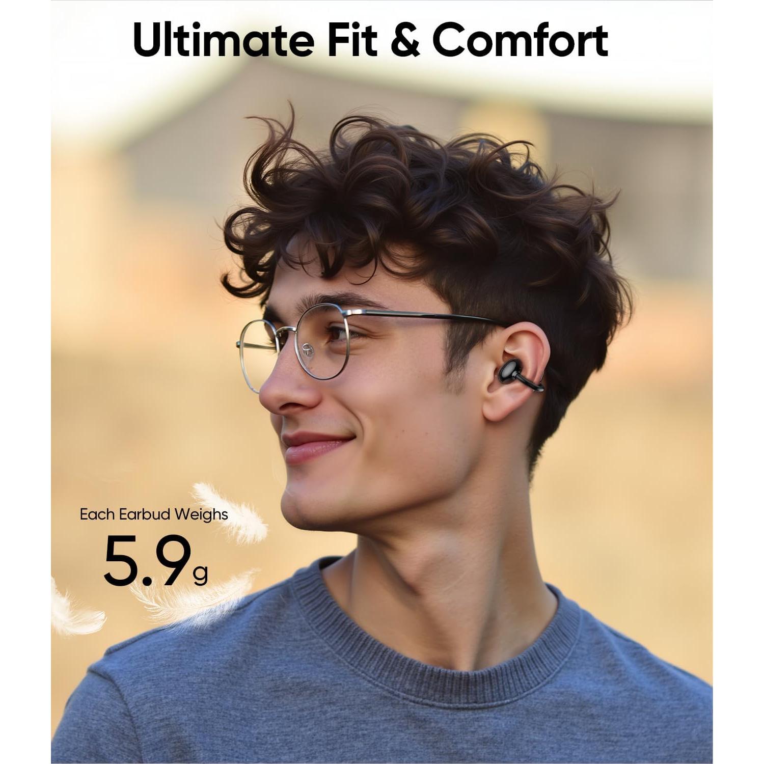 Auriculares Inalámbricos HM-22 Bluetooth 6.0, 60H Batería, Impermeables